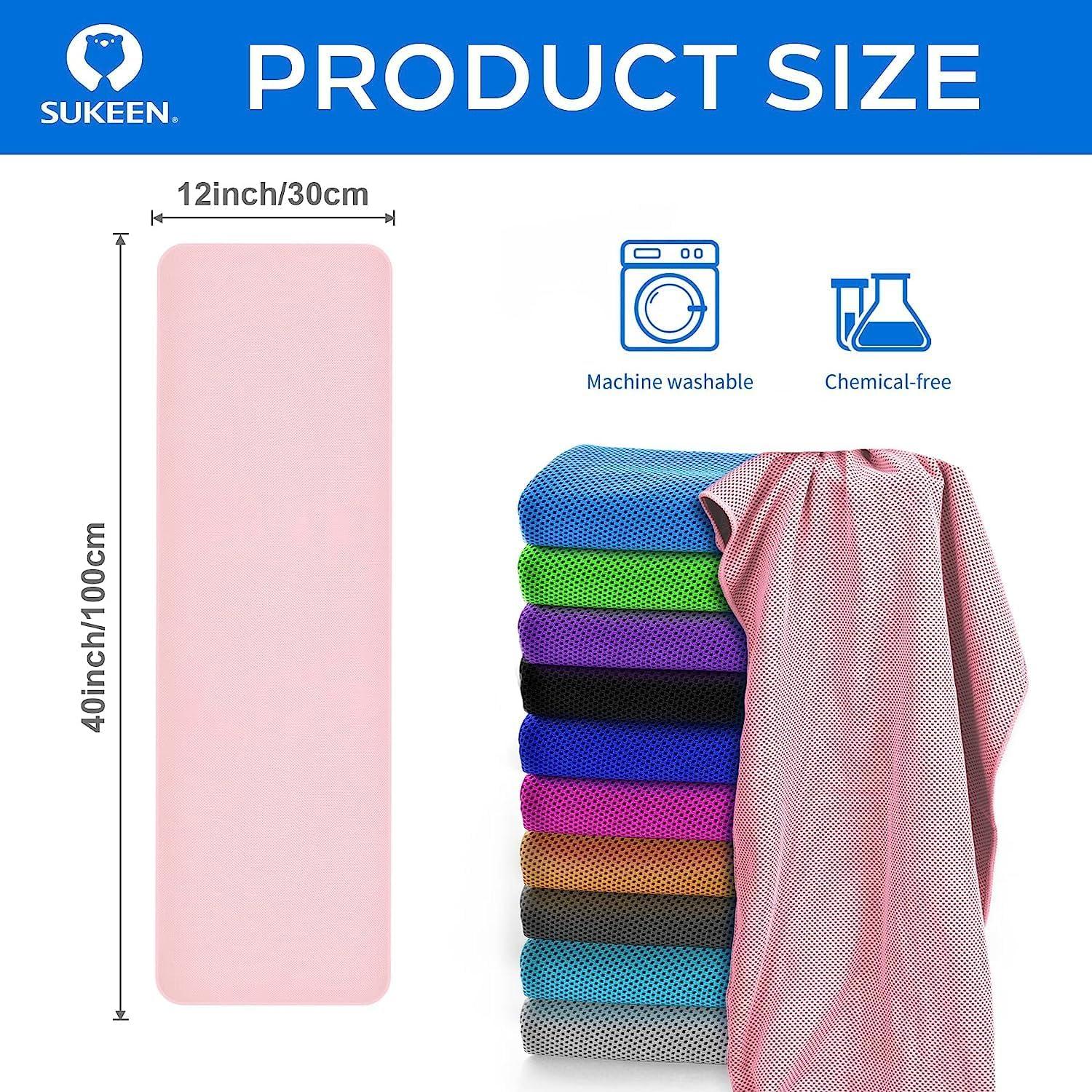 Toalla Enfriadora Sukeen 4 Pack Microfibra 101.6x30.5cm