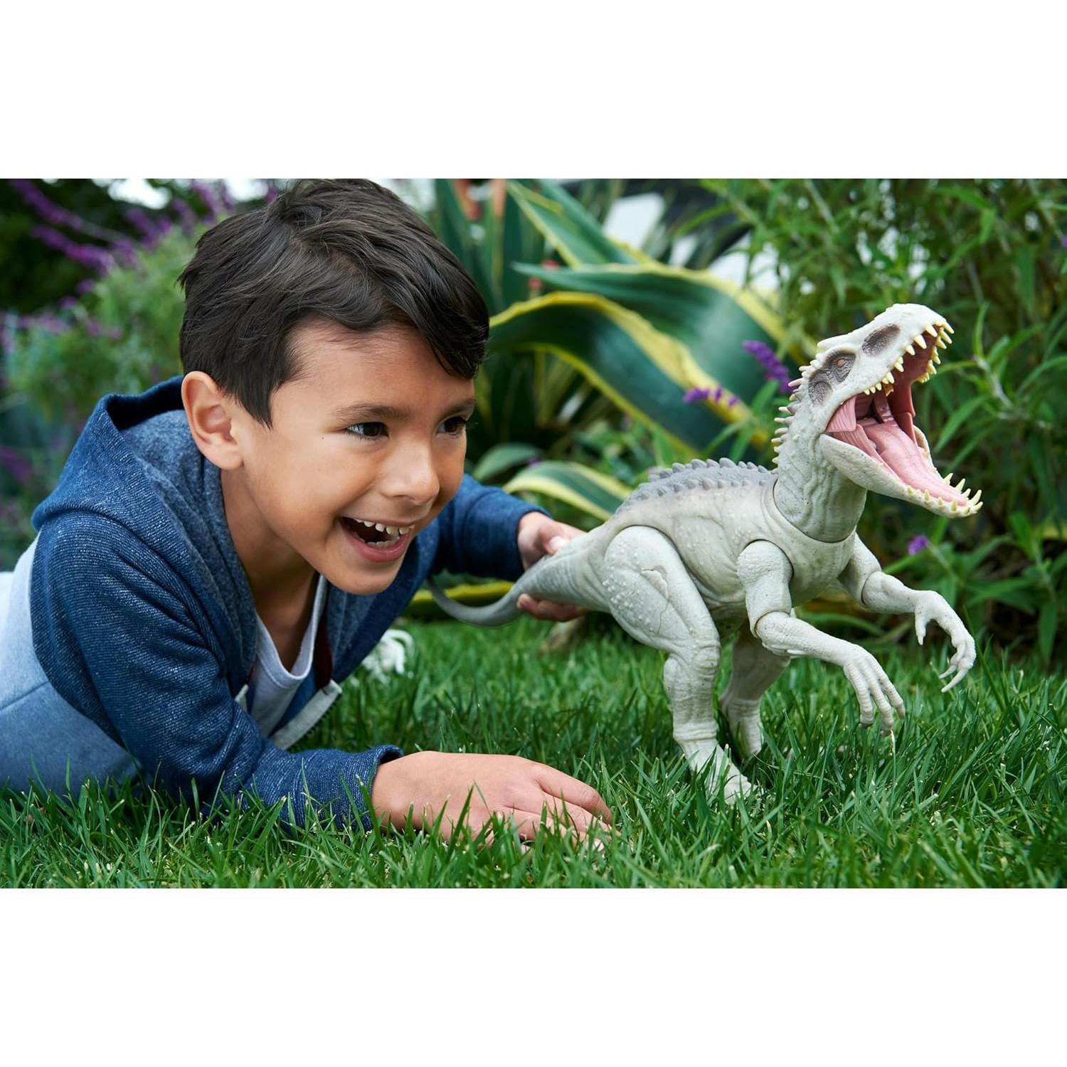 Juguete Dinosaurio Mattel Jurassic World Indominus Rex 53 cm