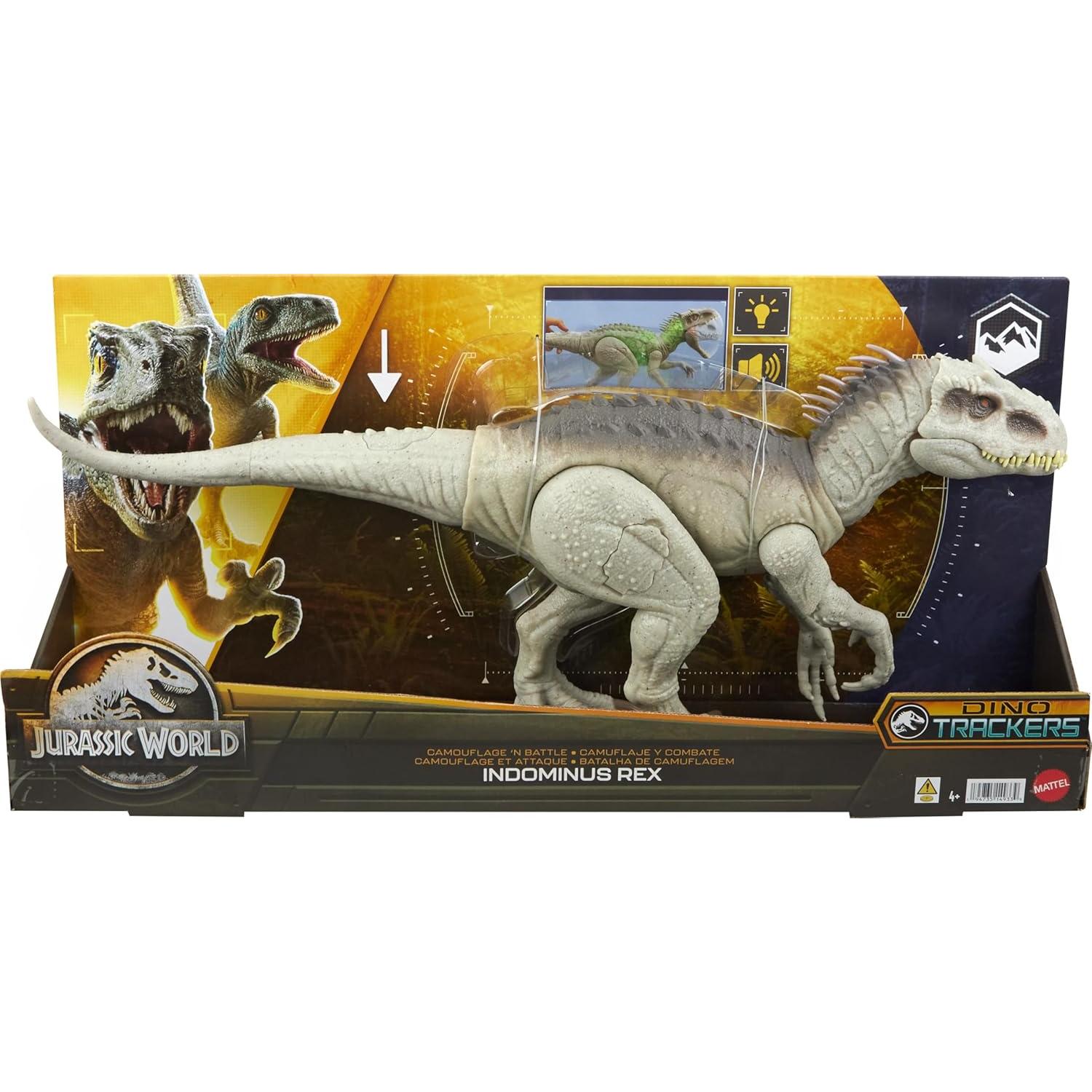 Juguete Dinosaurio Mattel Jurassic World Indominus Rex 53 cm