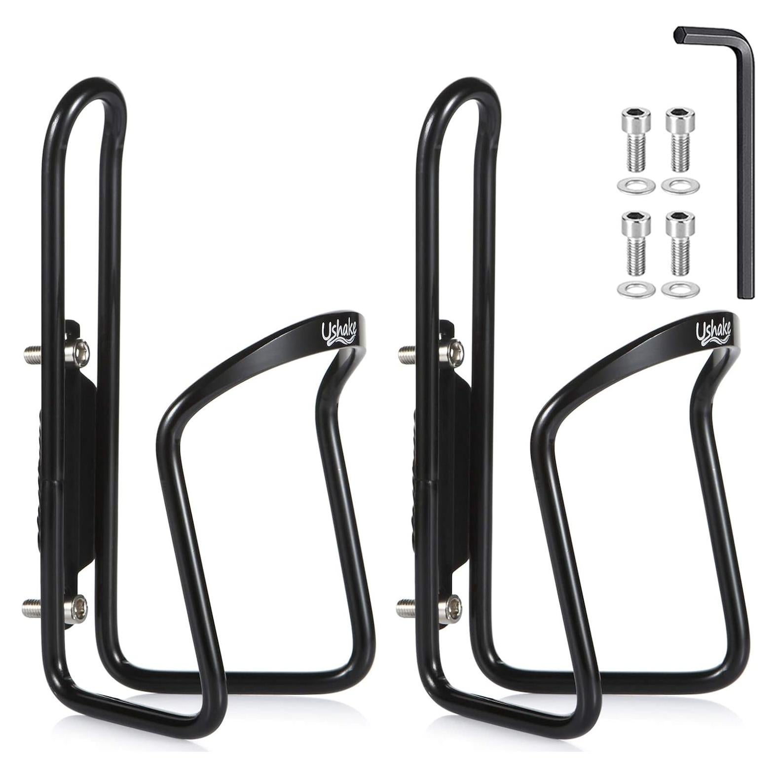 Soportes para Botellas de Agua USHAKE de Aluminio - Paquete de 2