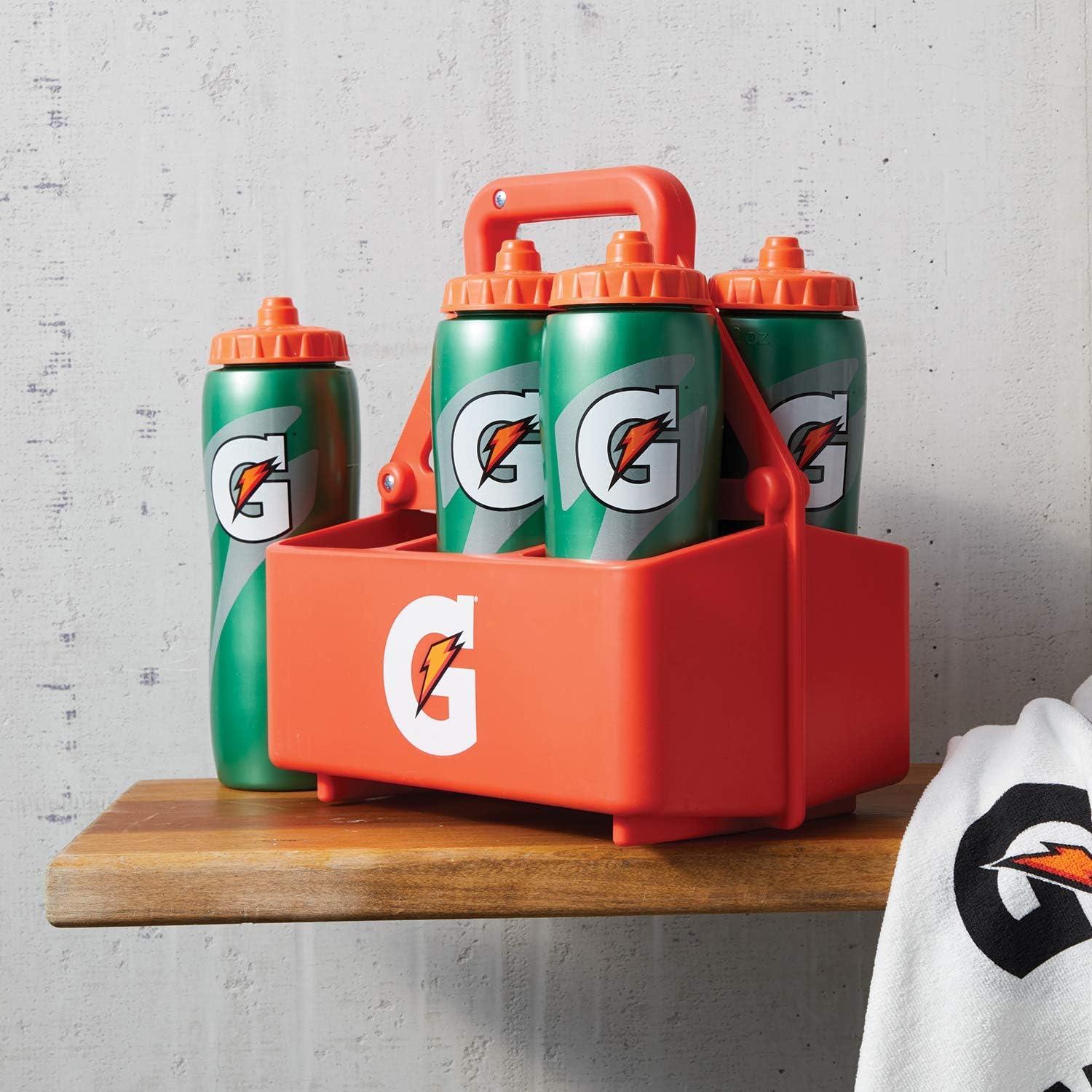 Transportador de Botellas Gatorade 6-Pack Naranja 32oz