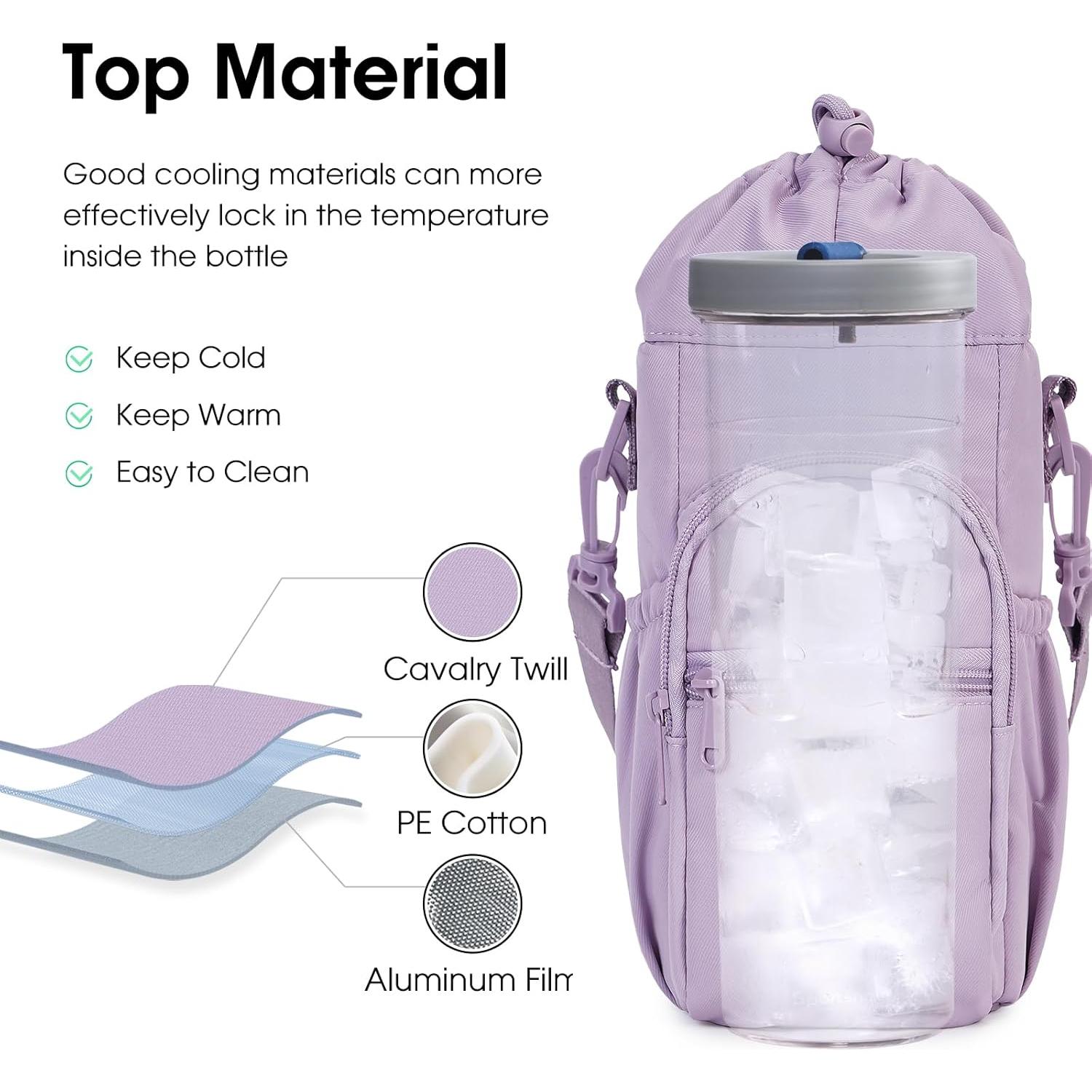 Soporte de Botella de Agua Sportsnew 32oz/40oz Aislado con Correa