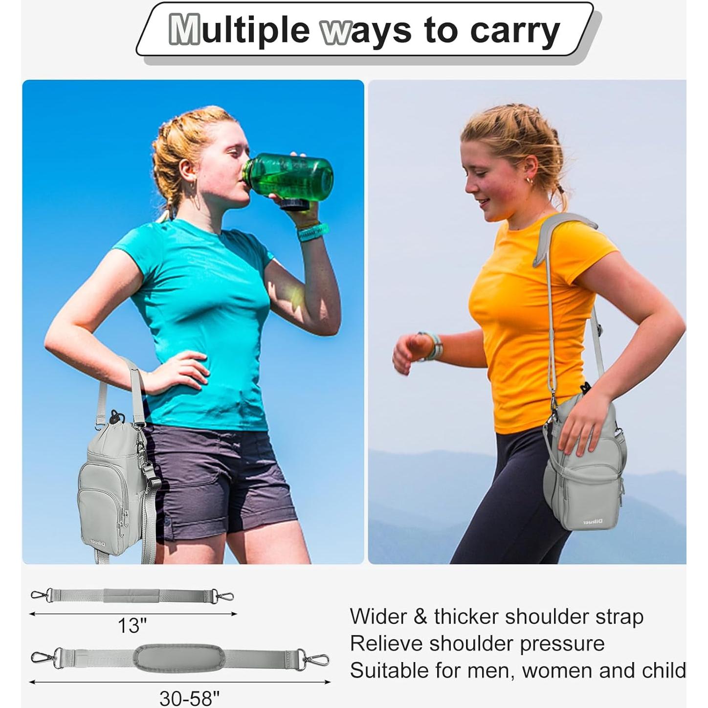 Soporte para Botellas de Agua Dikuer SPD - 4 Bolsillos, Aislante