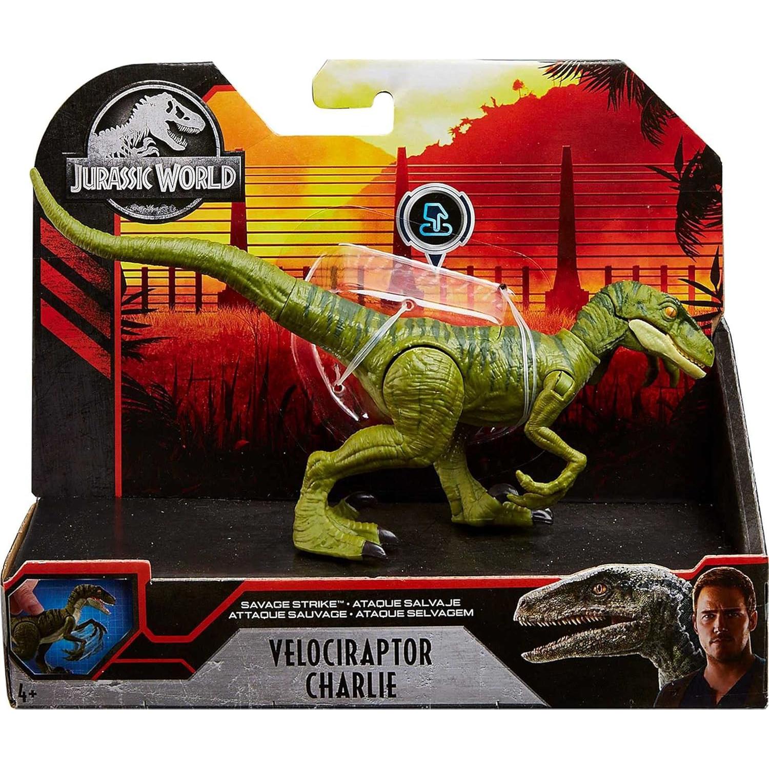 Figura de Dinosaurio Savage Strike Jurassic World - Mattel - 10 cm