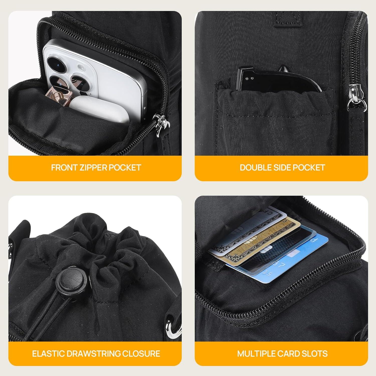 Soporte para Botella de Agua Telena Cruzada 20-40 oz Negro