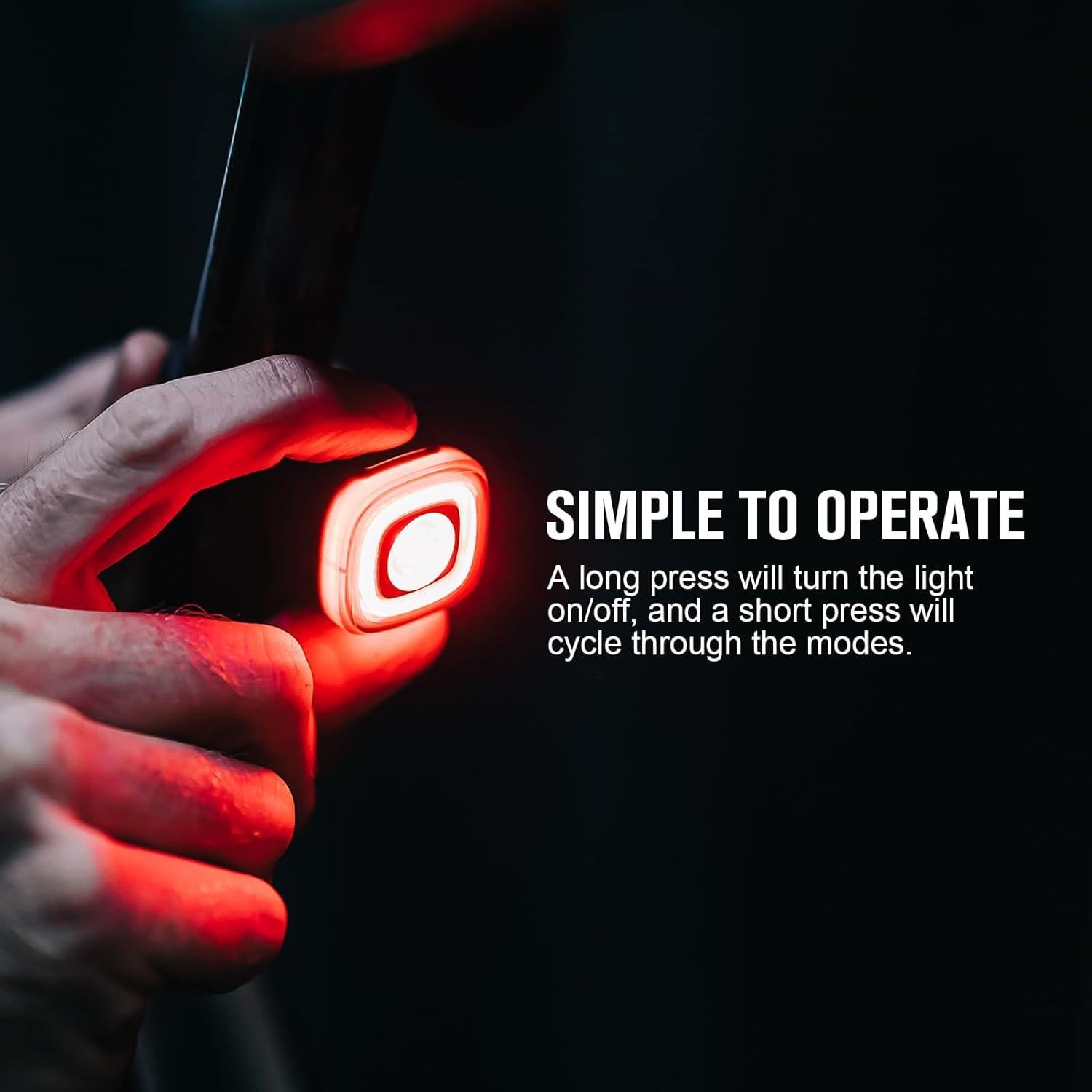 Luz Trasera para Bicicleta OLIGHT RN 120 C 120 Lúmenes IPX6