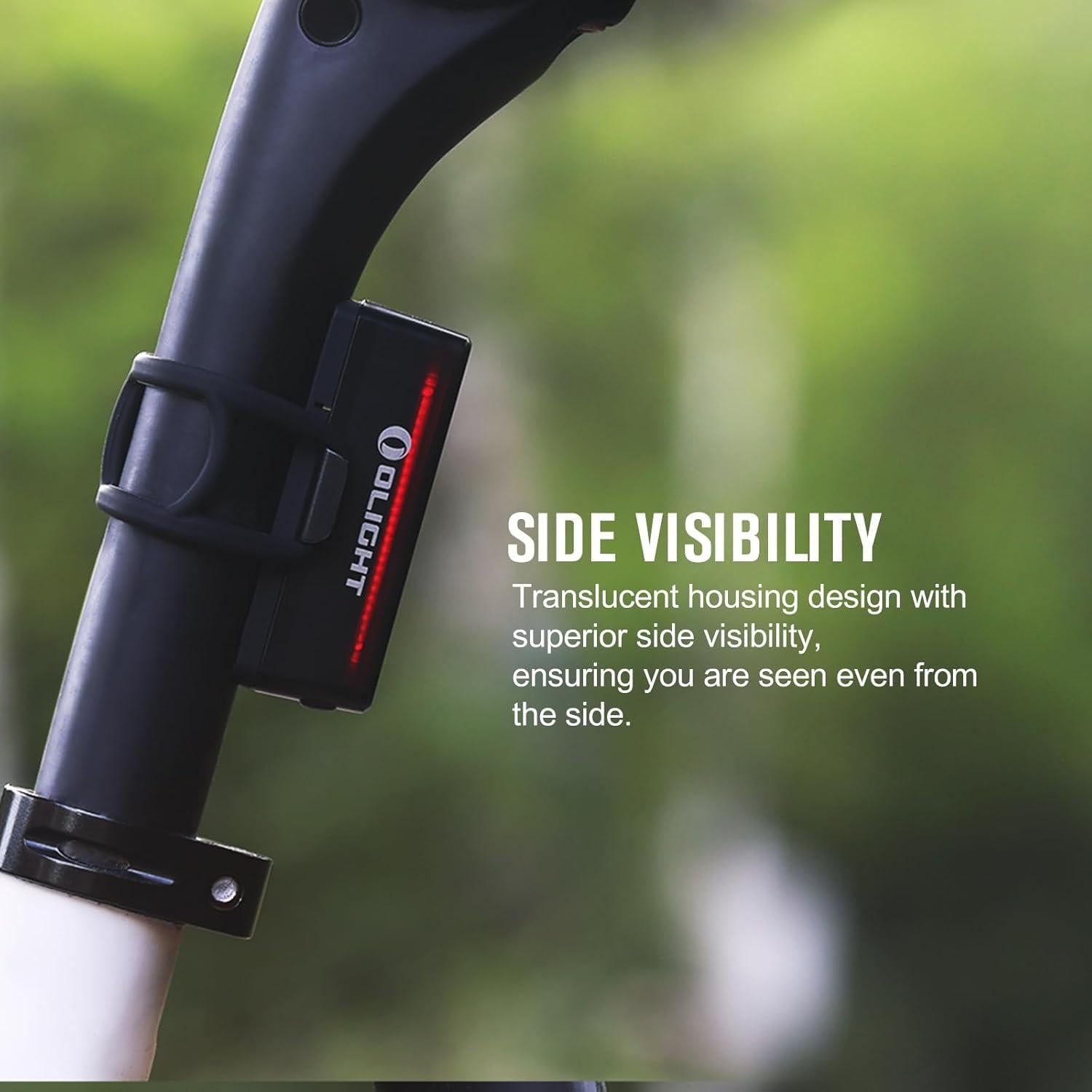 Luz Trasera de Bicicleta OLIGHT Seemee 30 30 Lúmenes Recargable