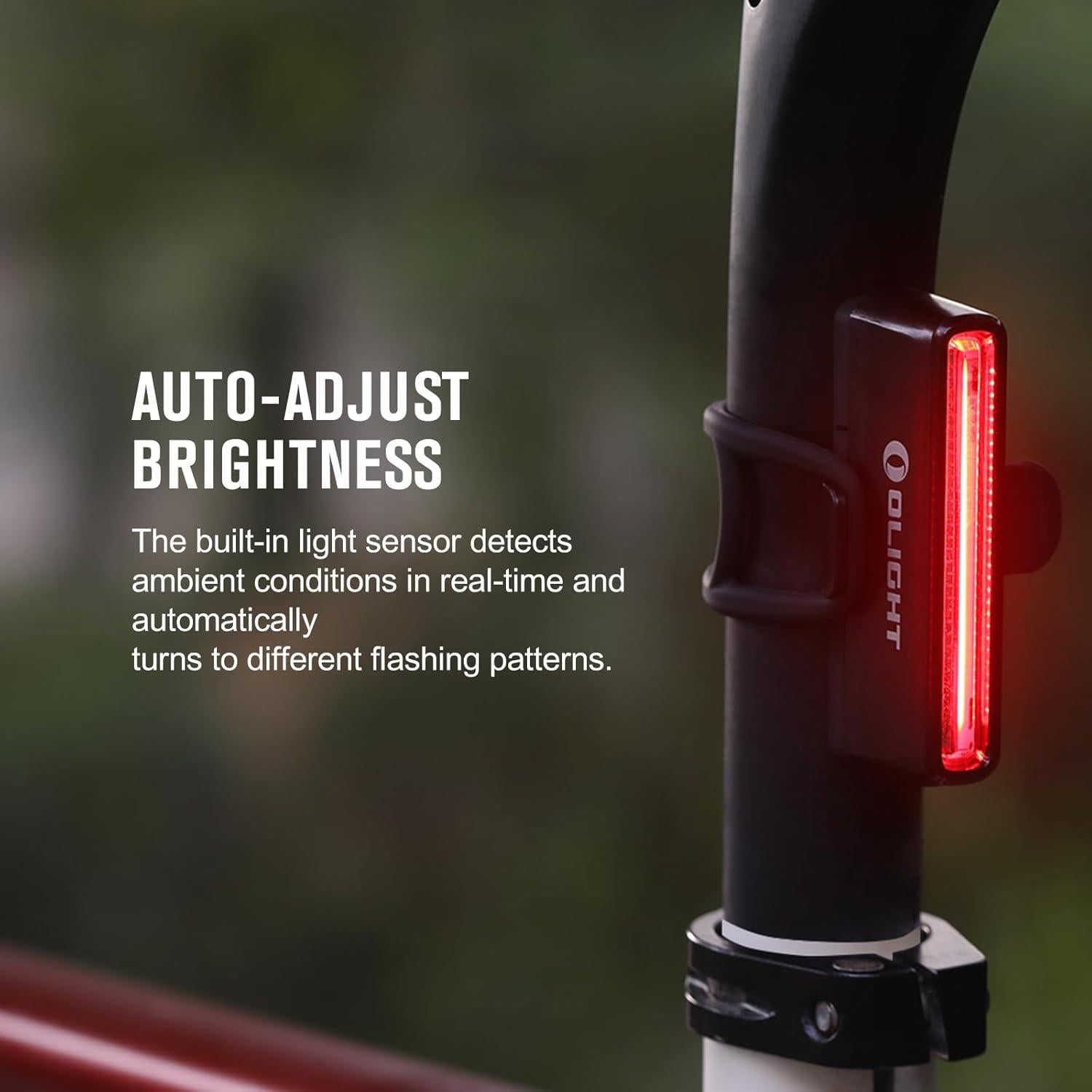 Luz Trasera de Bicicleta OLIGHT Seemee 30 30 Lúmenes Recargable