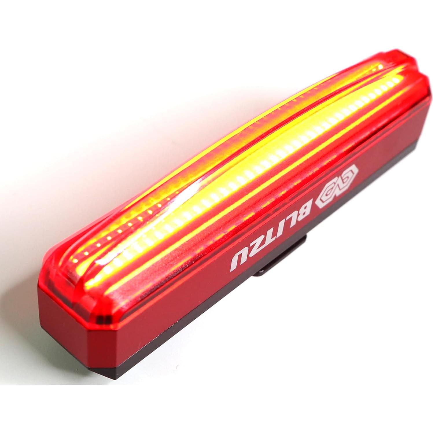 Luz Trasera de Bicicleta BLITZU Cyborg 200T LED USB-C 200 Lúmenes