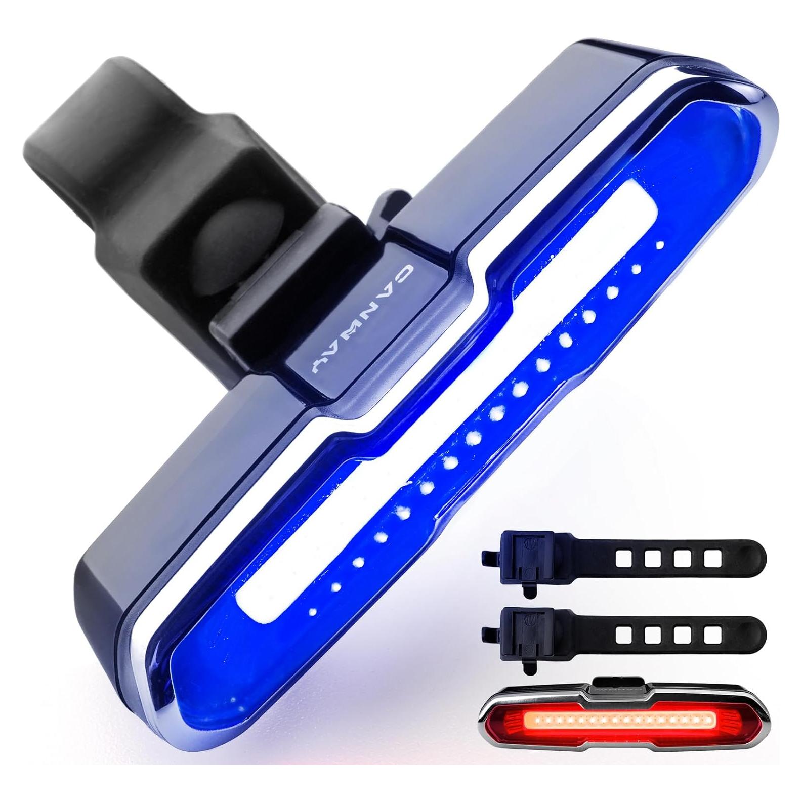 Luz Trasera de Bicicleta CANWAY OT-BTC01 168 Lúmenes Recargable