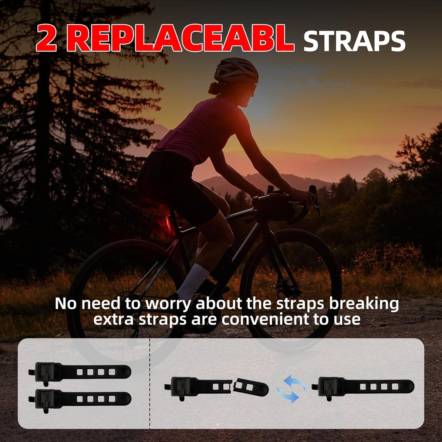 Luz Trasera de Bicicleta CANWAY OT-BTC01 168 Lúmenes Recargable