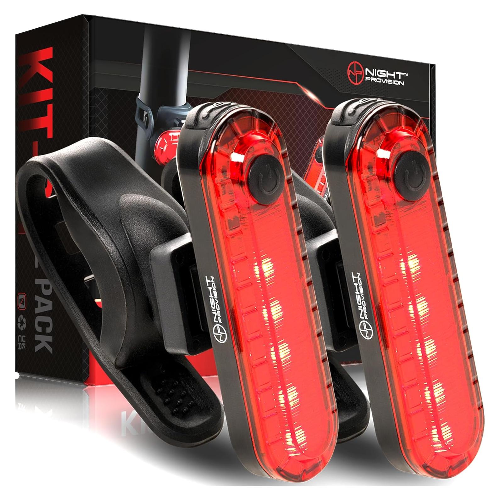 Luz Trasera para Bicicleta NP Night Provision KIT-R1 - 4 Modos LED