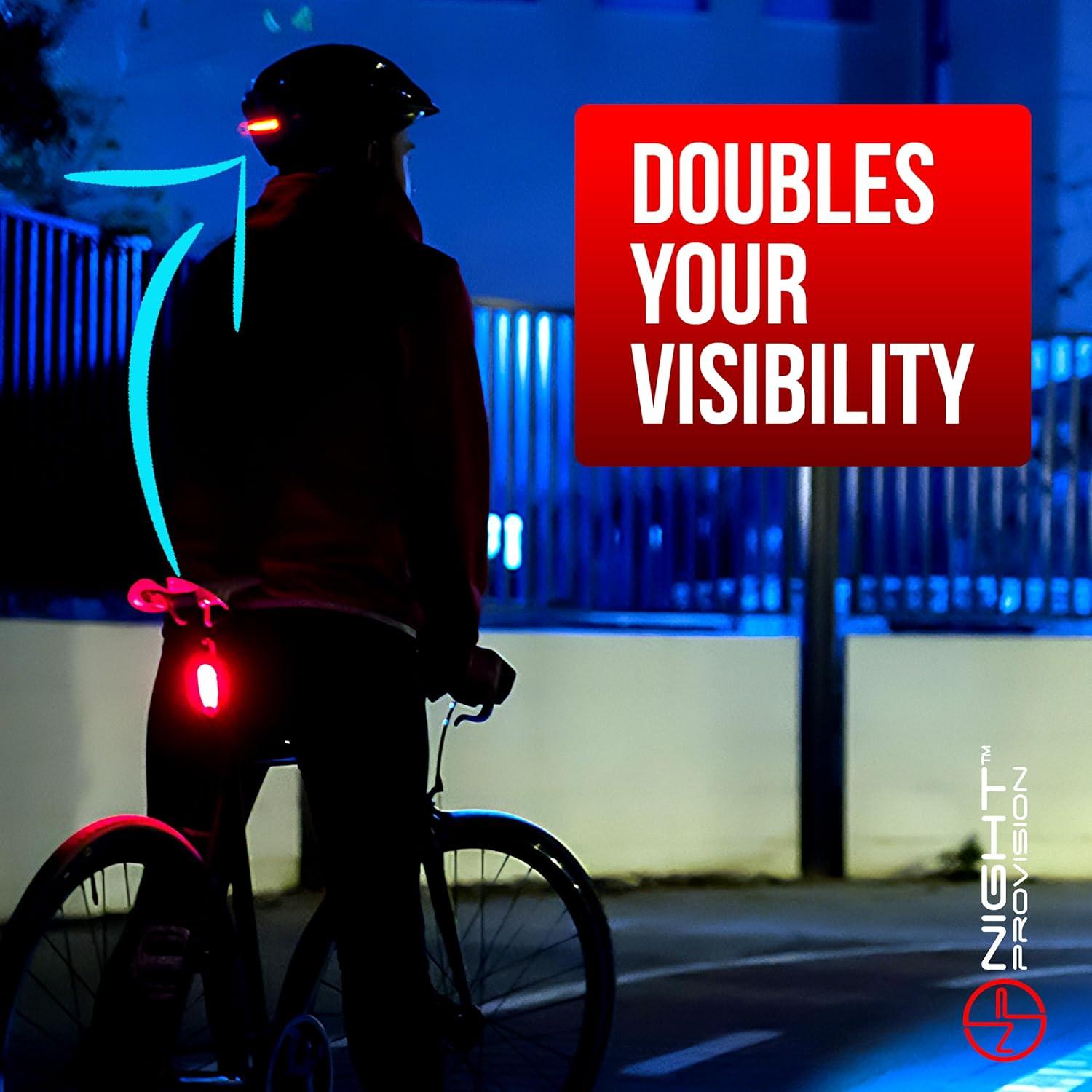 Luz Trasera para Bicicleta NP Night Provision KIT-R1 - 4 Modos LED