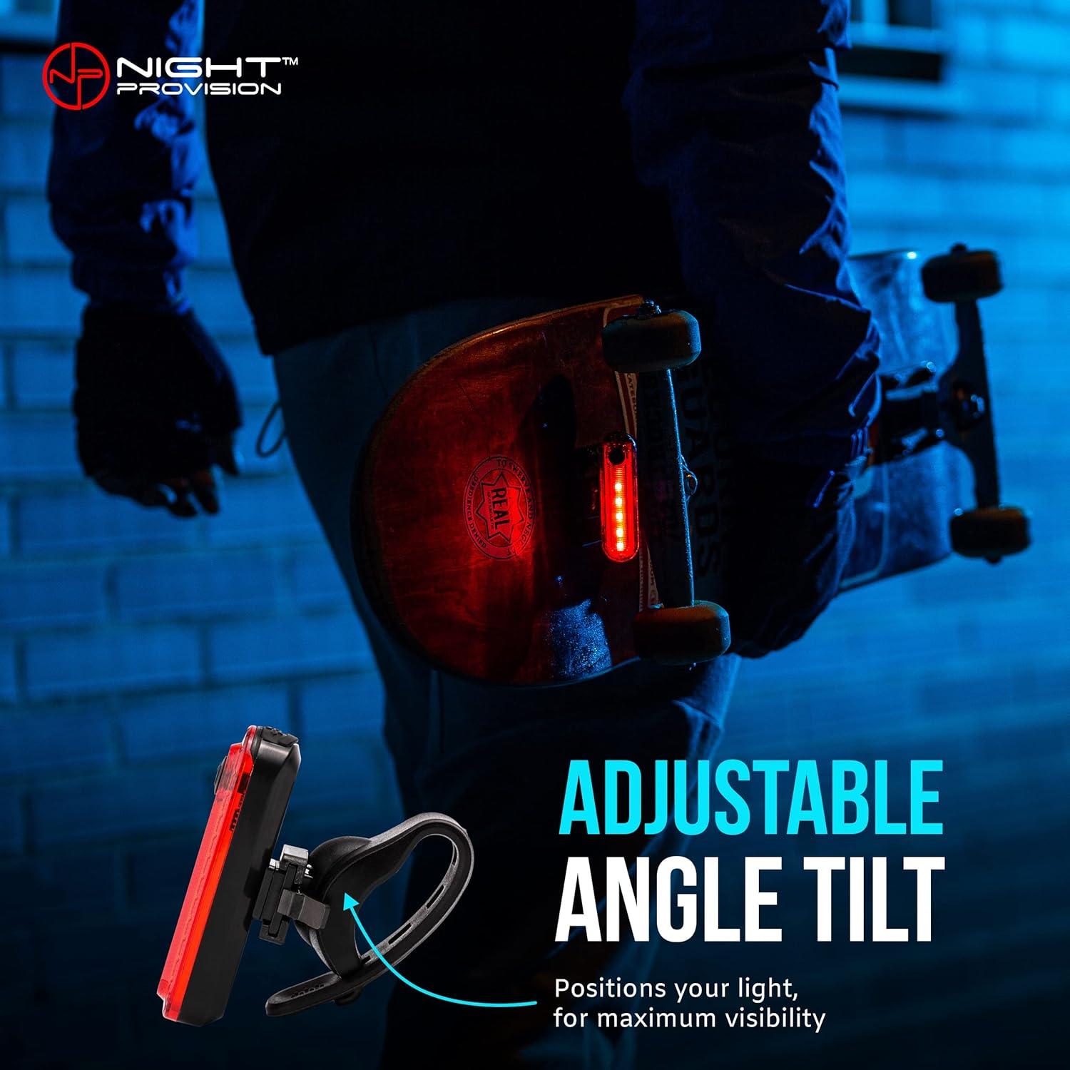 Luz Trasera para Bicicleta NP Night Provision KIT-R1 - 4 Modos LED
