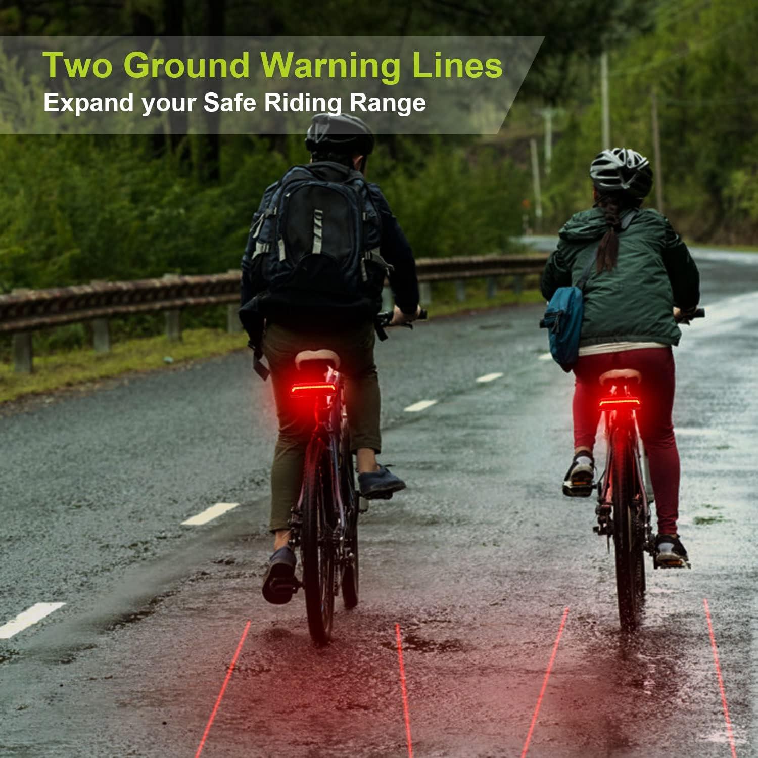 Luz Trasera LED MEILAN X5 Recargable USB con Control Remoto