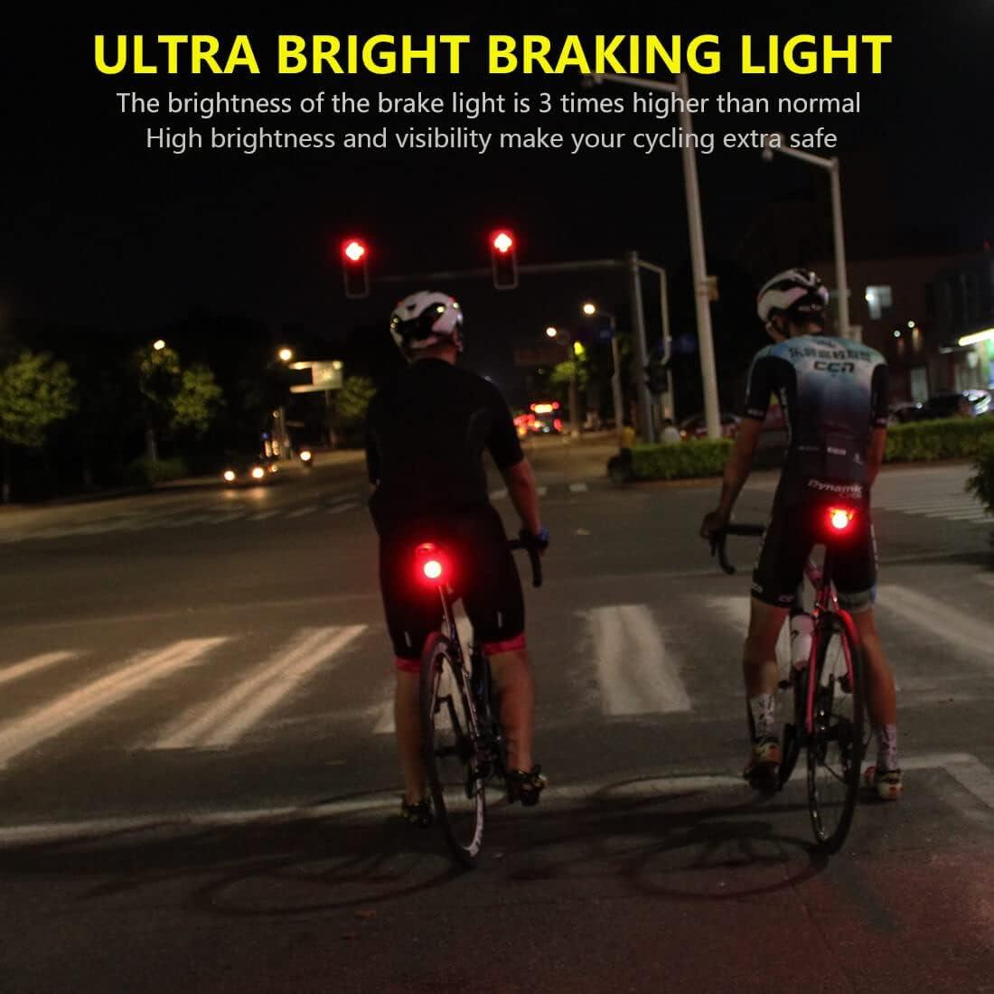 Luz Trasera Inteligente PADONOW Q4 LED Recargable IPX6