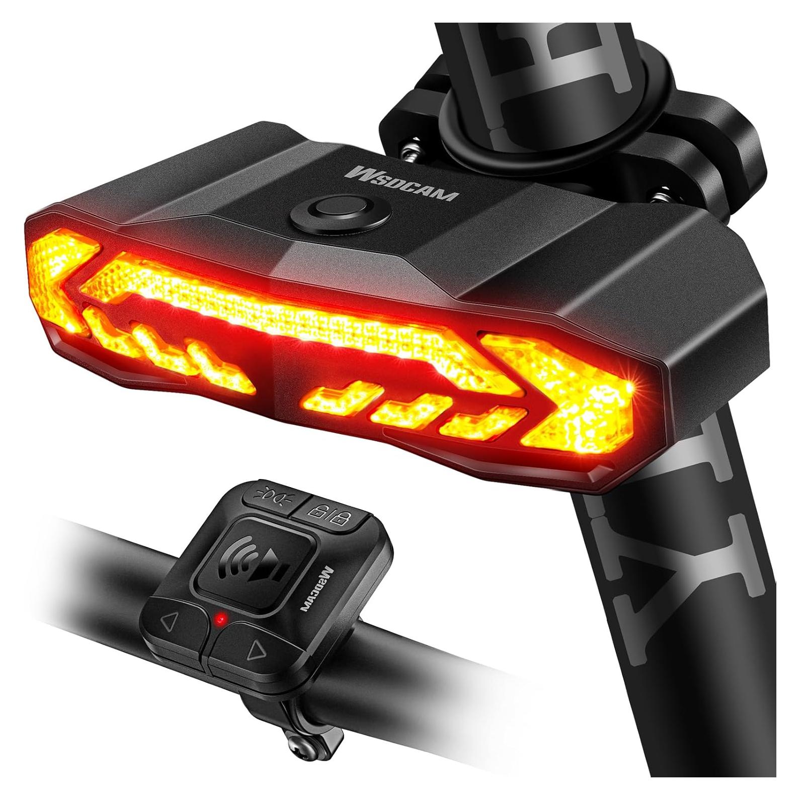 Luz Inteligente para Bicicleta WSDCAM KS-SF31, 160 Lúmenes