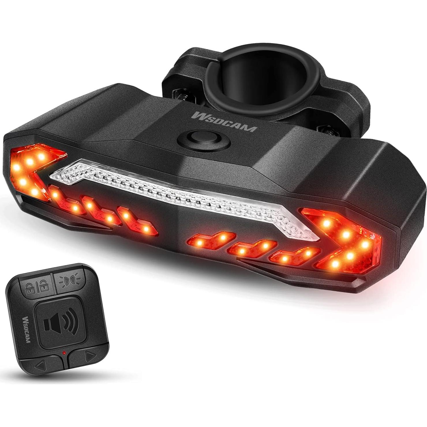 Luz Inteligente para Bicicleta WSDCAM KS-SF31, 160 Lúmenes