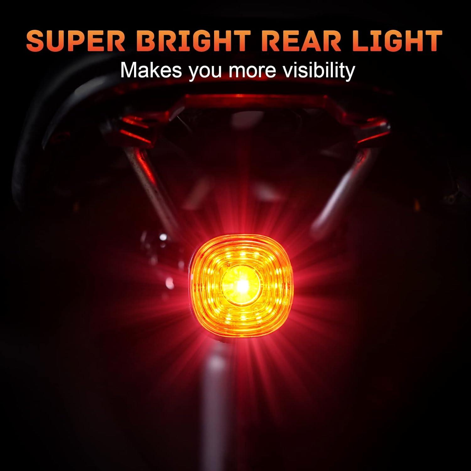 Luz Trasera Recargable Semaho WT09 para Bicicleta IP66