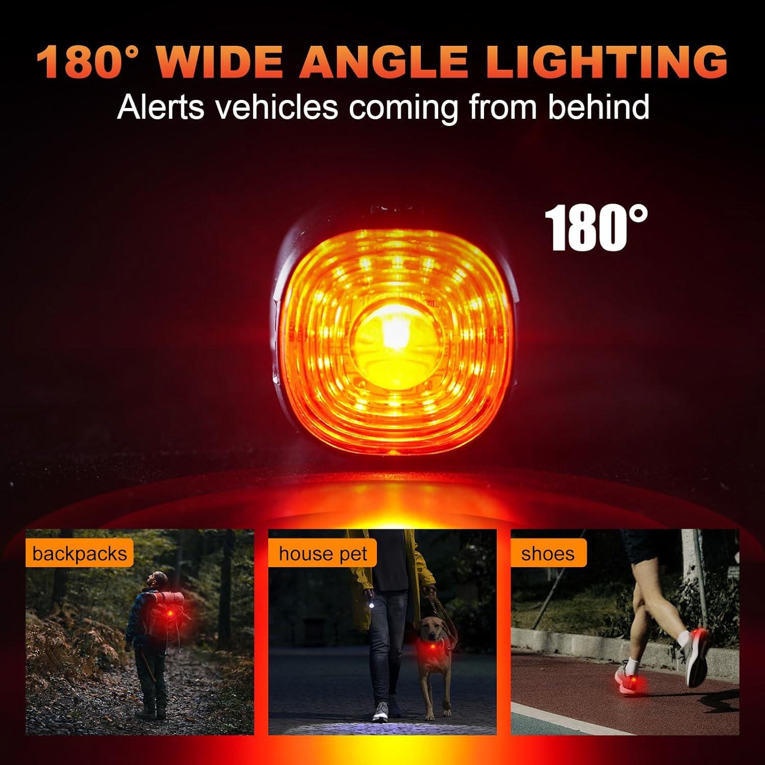 Luz Trasera Recargable Semaho WT09 para Bicicleta IP66