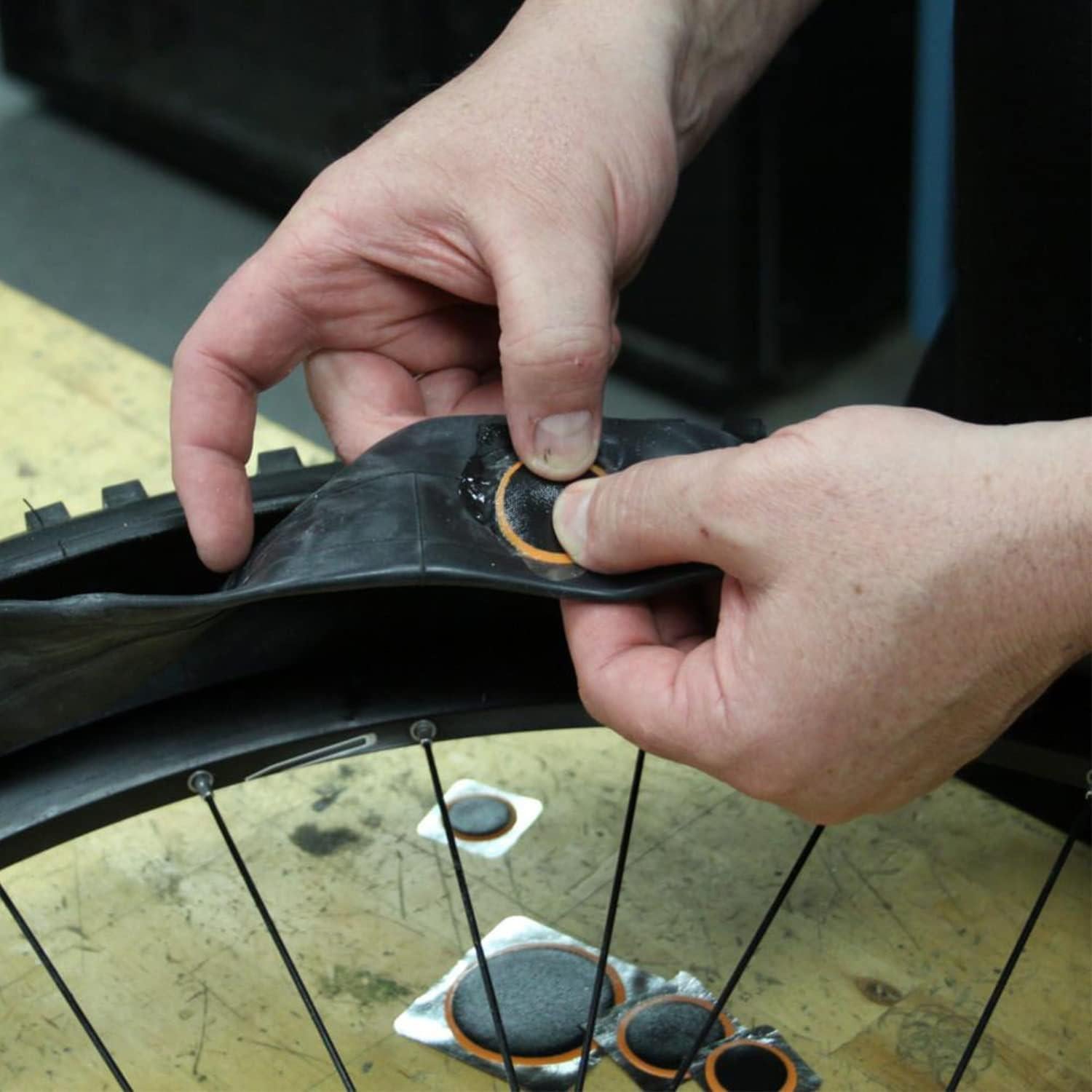 Kit de Parche de Tubo de Goma Slime 1022-A, 7 Piezas