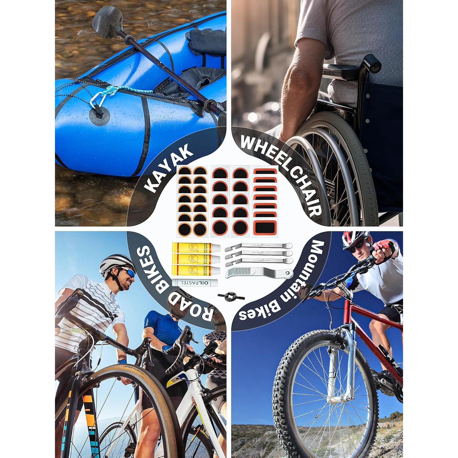 Kit de Reparación de Neumáticos SARDVISA DT3536 - 40 Piezas