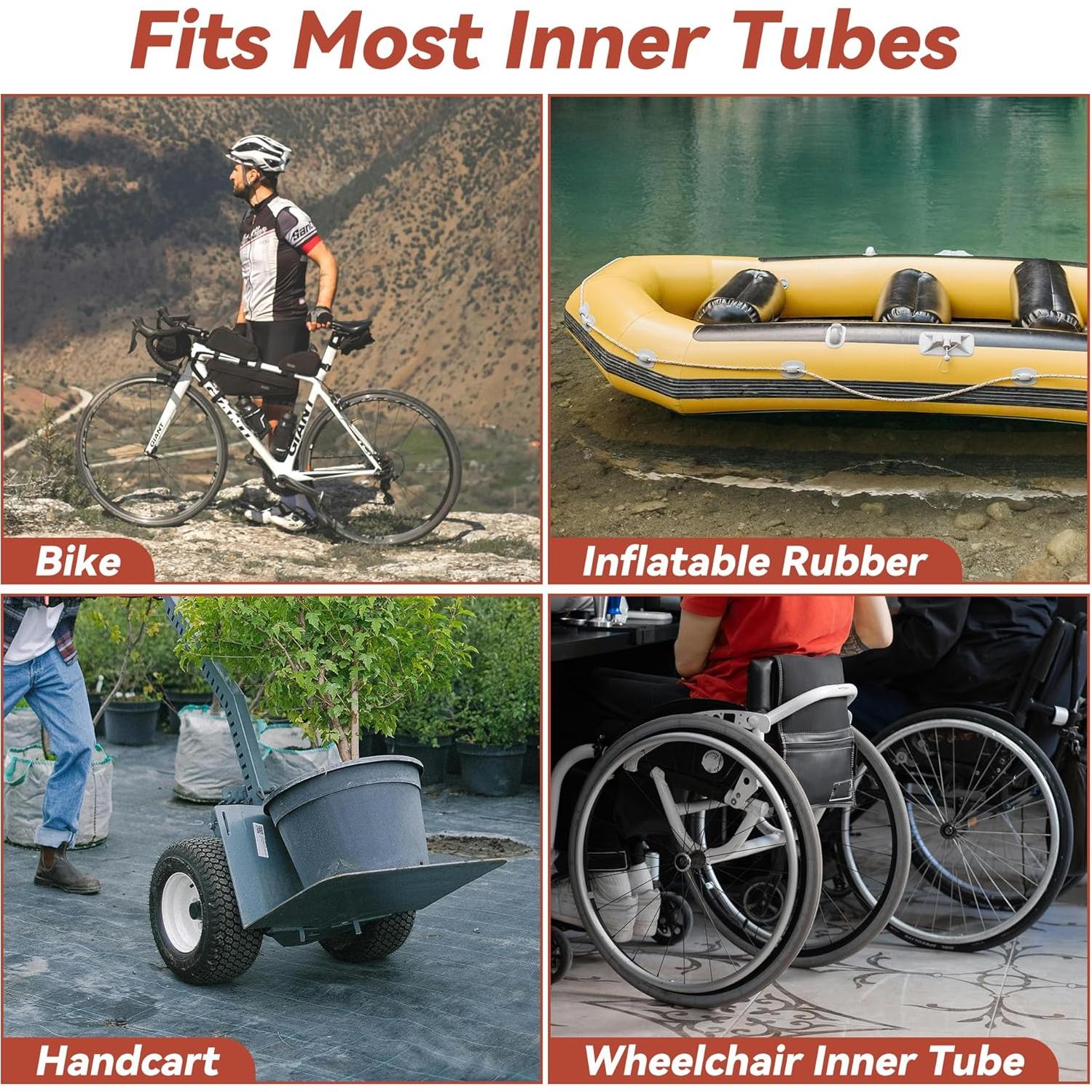 Kit de Reparación de Neumáticos DDJ 43 Piezas para Bicicletas