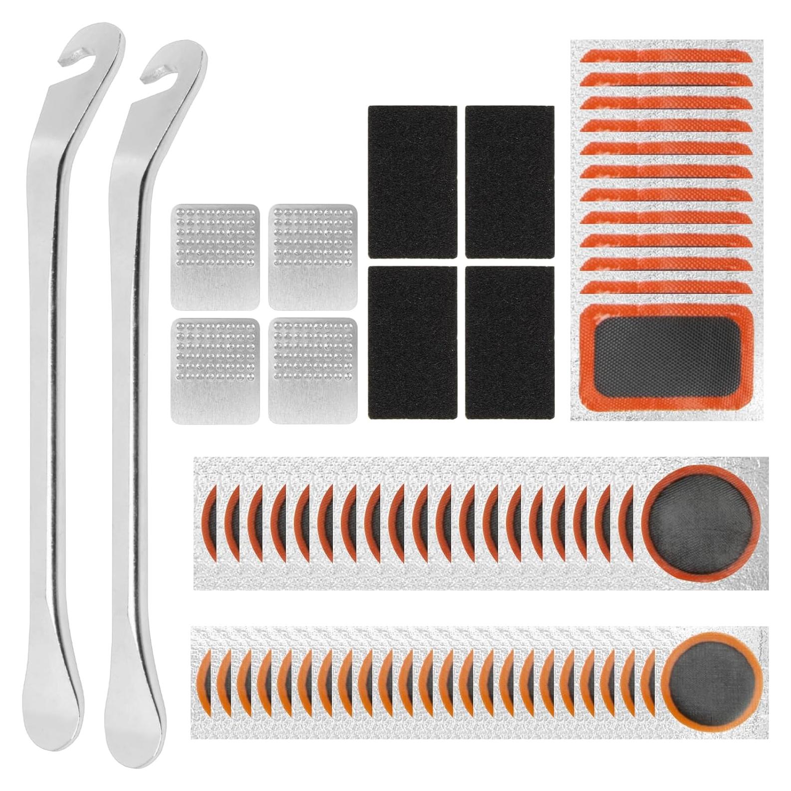 Kit de Reparación de Neumáticos de Bicicleta RAINFLOW 66PCS