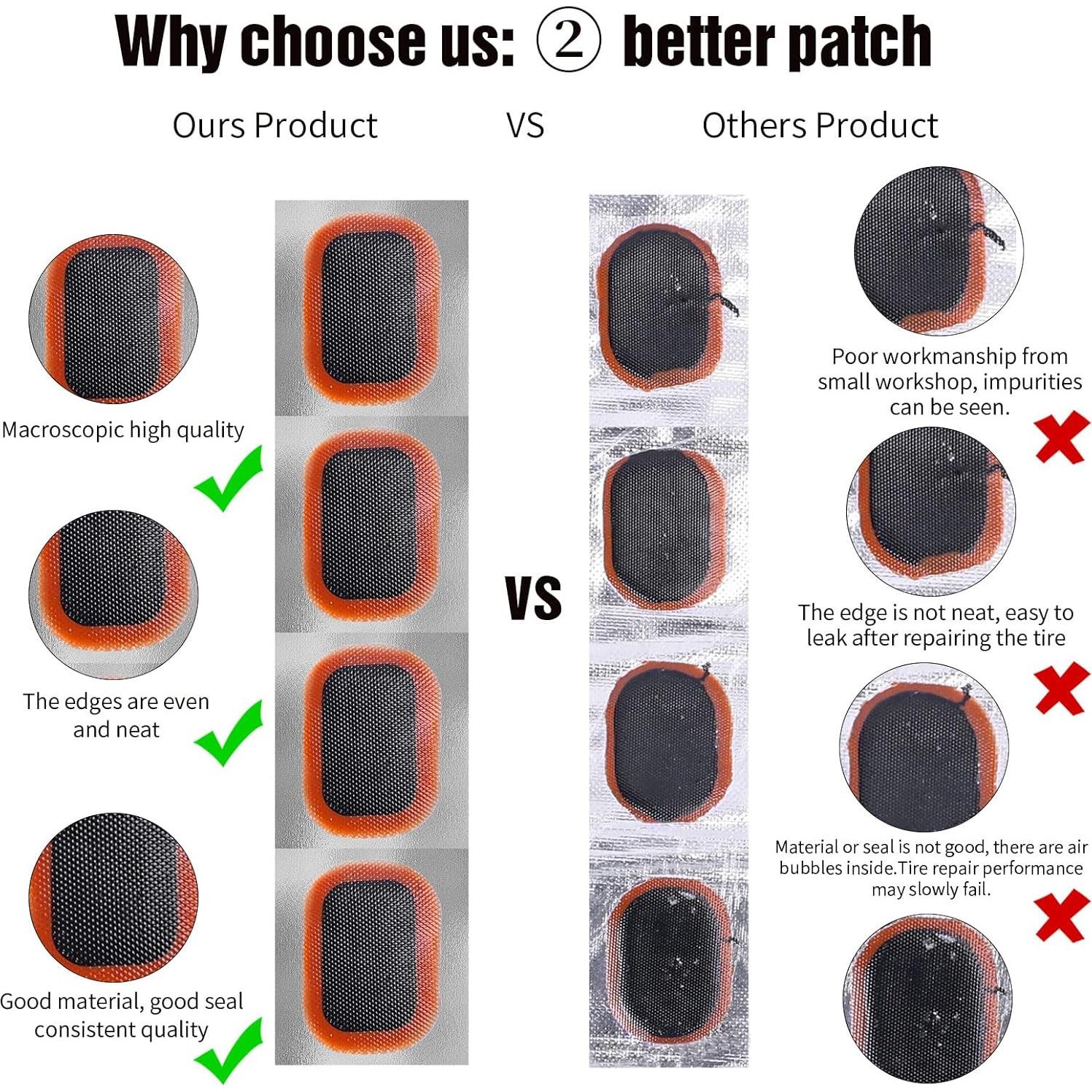 Kit de Reparación de Neumáticos de Bicicleta SHANGWU 35 PCS