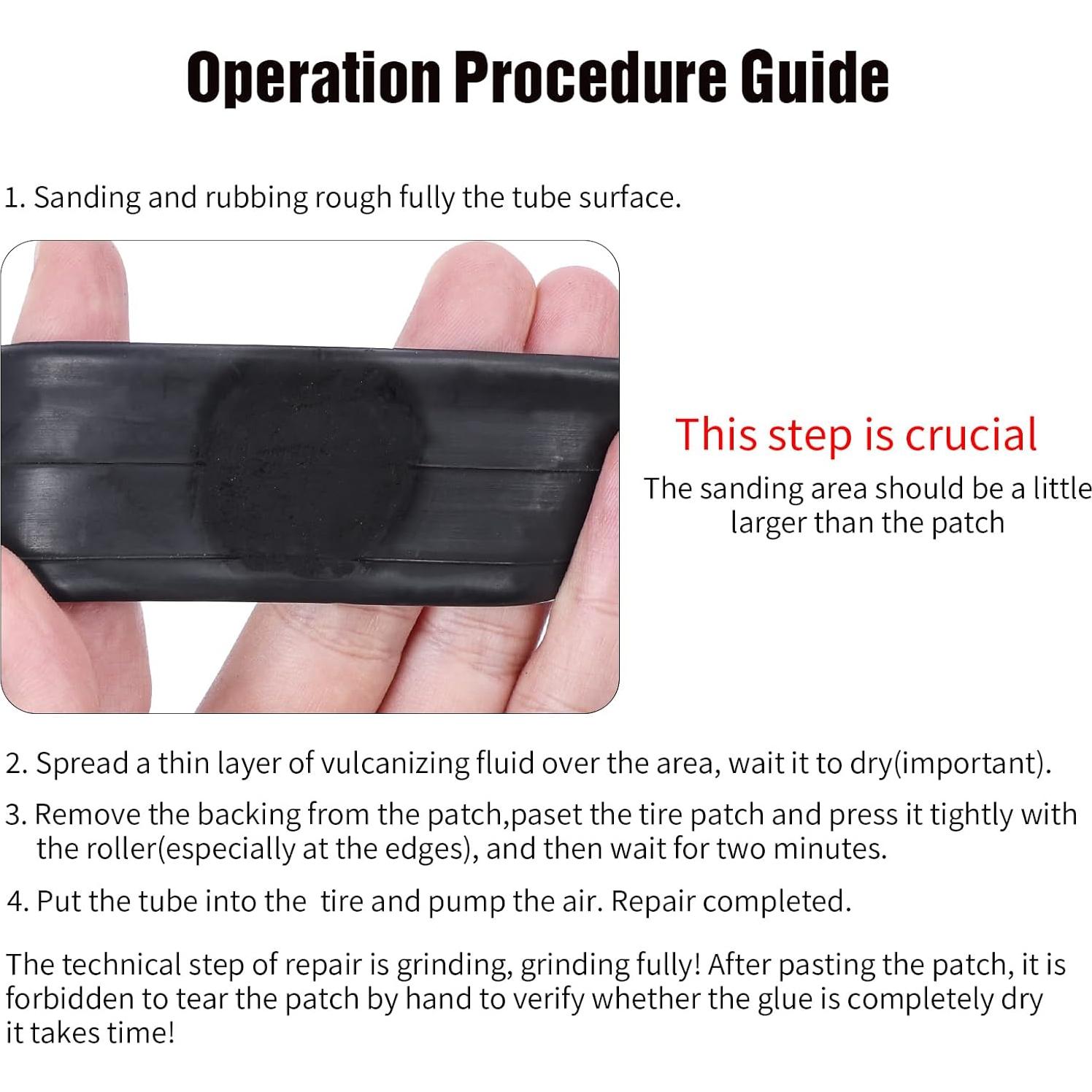 Kit de Reparación de Neumáticos de Bicicleta SHANGWU 35 PCS