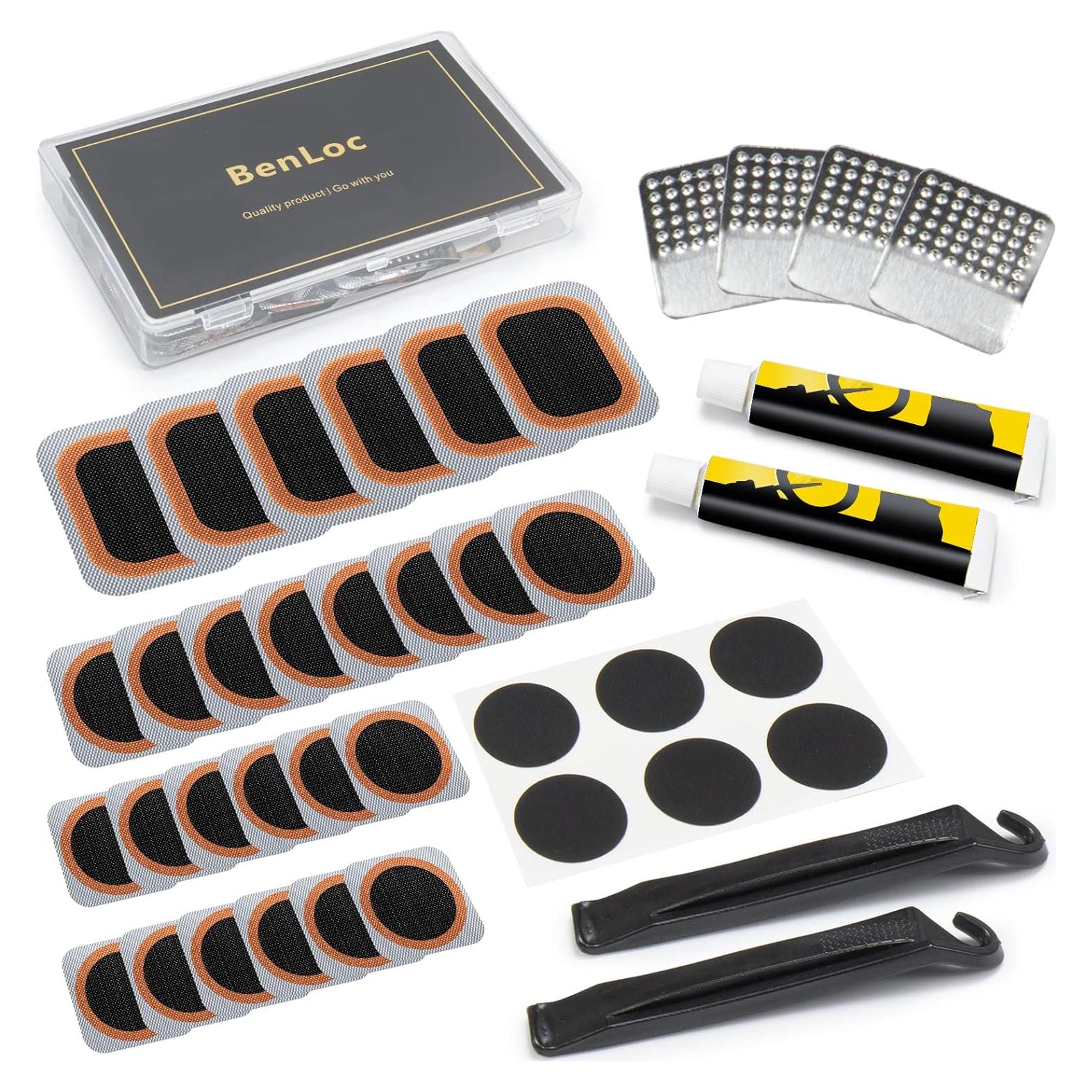 Kit de Reparación de Neumáticos Dexnoca - 26 Pzs, Parches y Herramientas