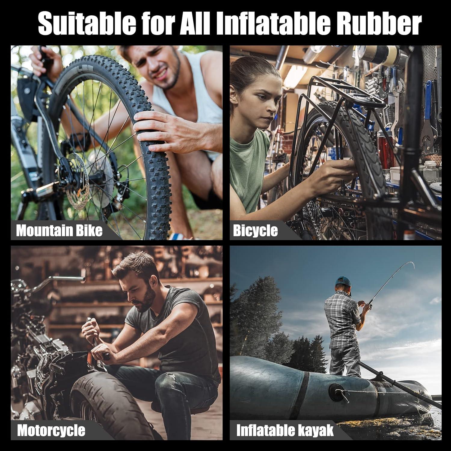 Kit de Reparación de Neumáticos Dexnoca - 26 Pzs, Parches y Herramientas