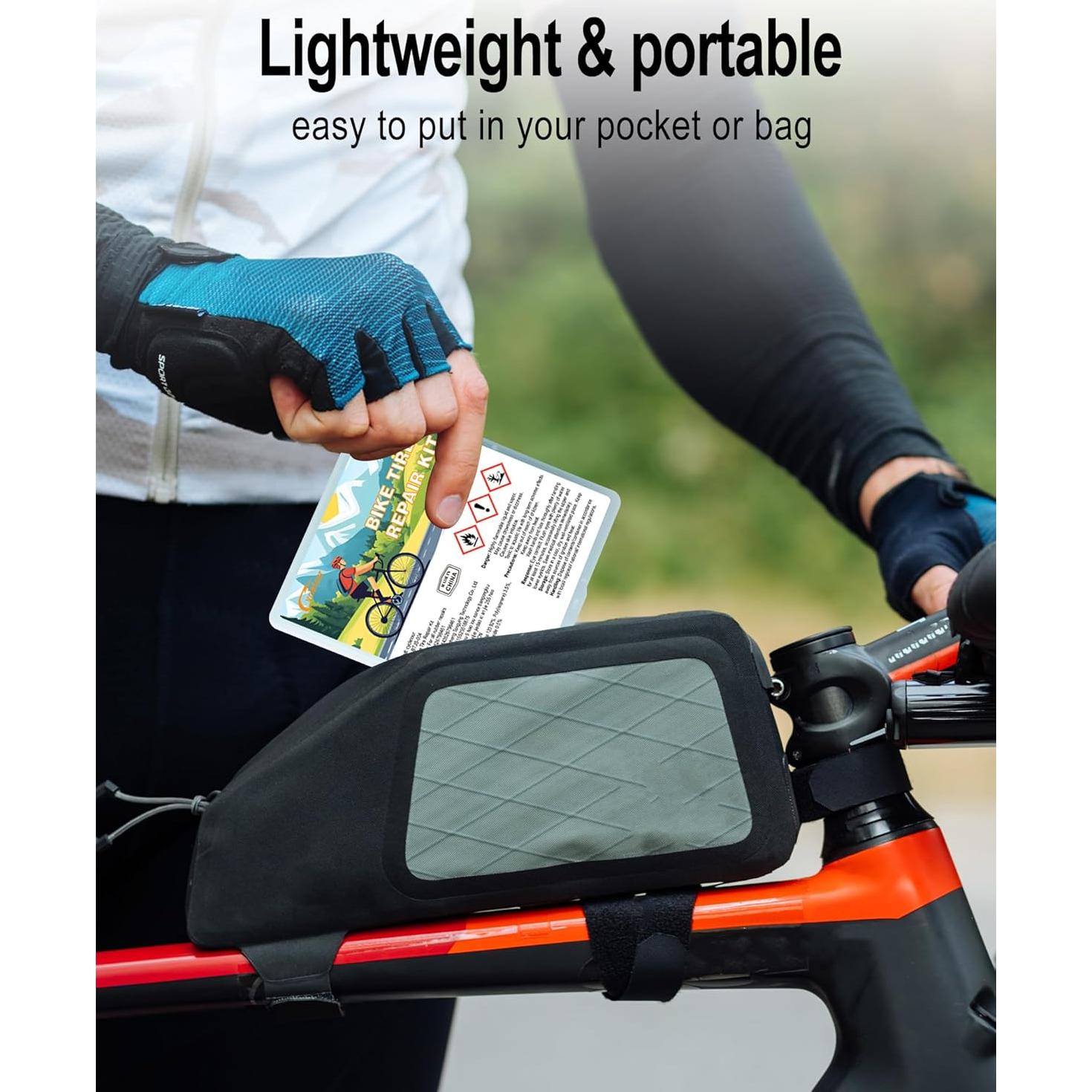 Kit de Reparación de Neumáticos de Bicicleta Cycletour BTJS-004