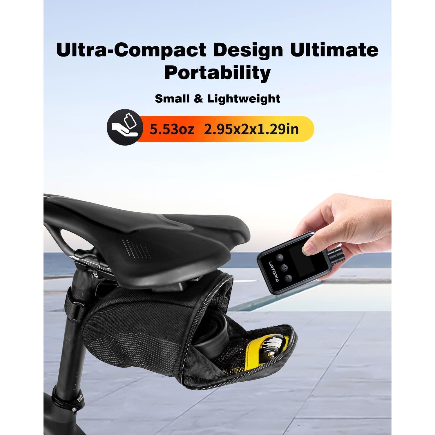 Bomba de Neumáticos Eléctrica URTOPIA HW-125-5 150 PSI Portátil