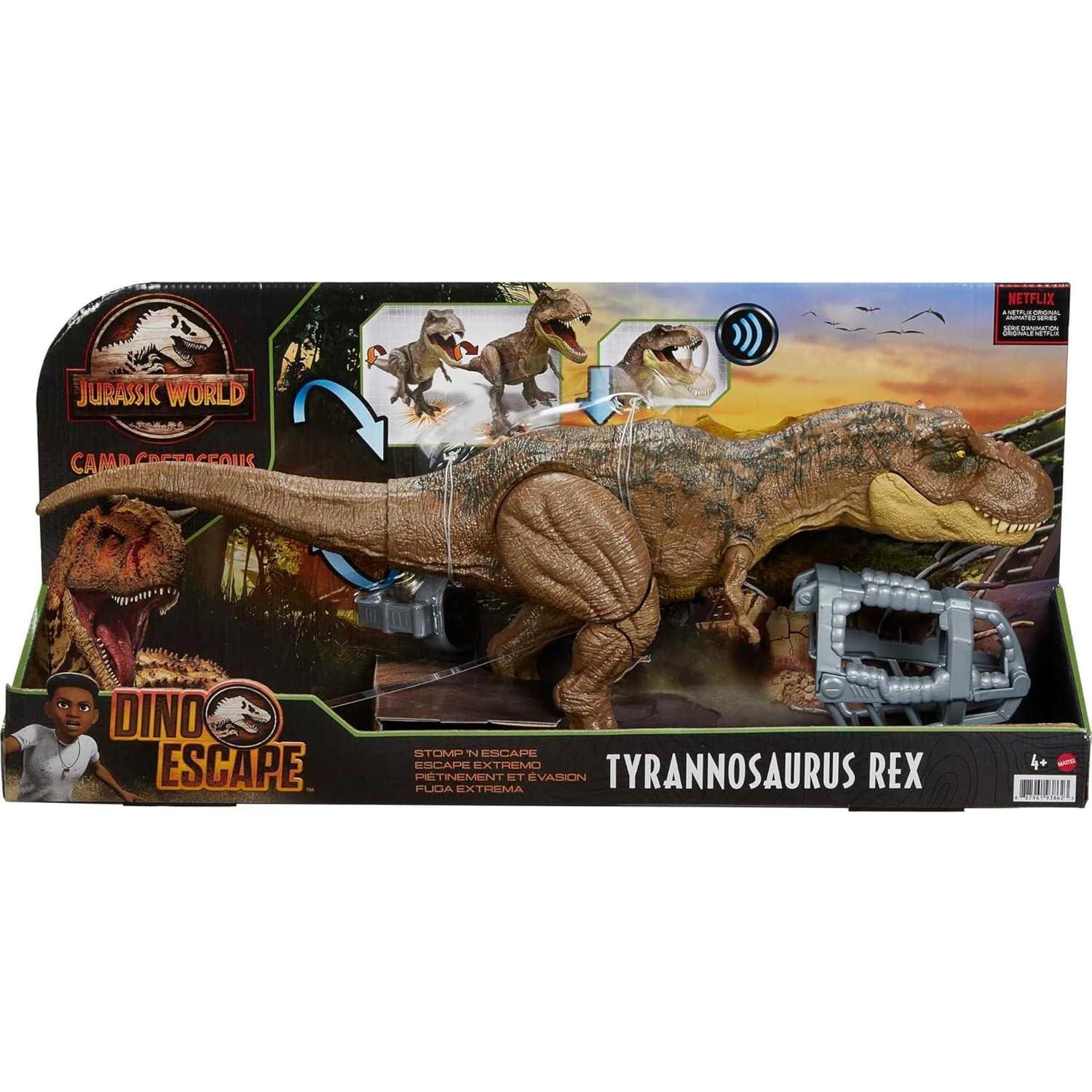Figura de Acción Dinosaurio T. Rex Mattel Jurassic World 22 cm