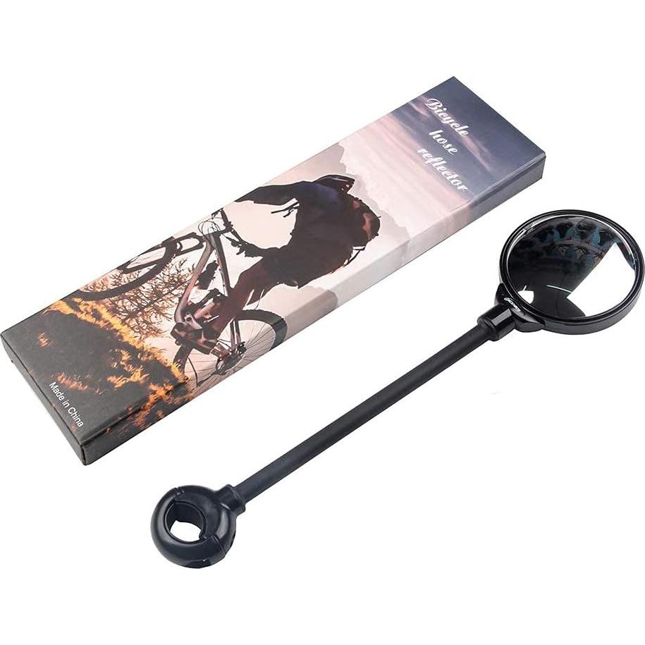 Espejo Retrovisor de Bicicleta DRCKHROS Ajustable 360° 7.62 cm