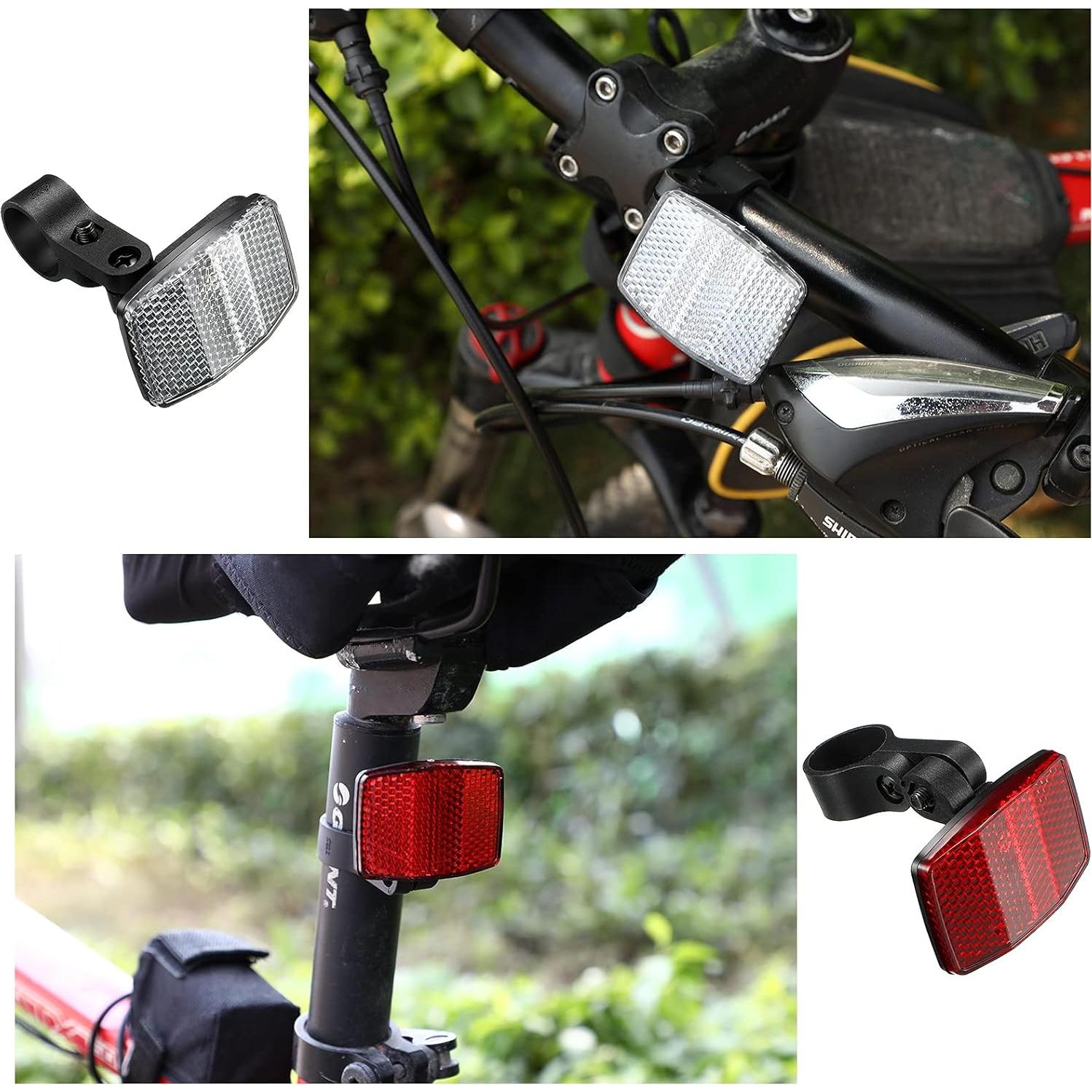 Kit de 6 Reflectores de Seguridad para Bicicleta Maitys