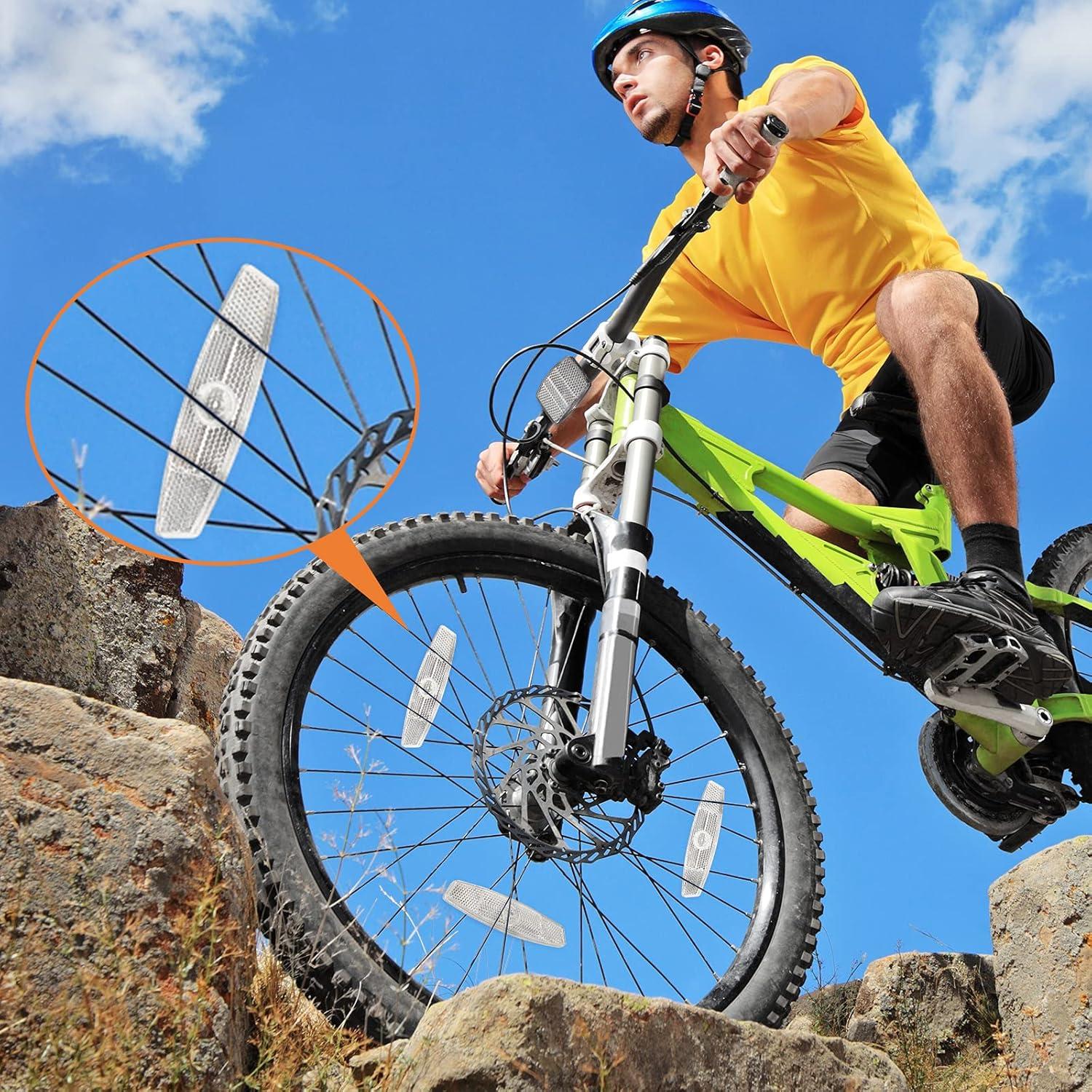 Kit de 6 Reflectores de Seguridad para Bicicleta Maitys