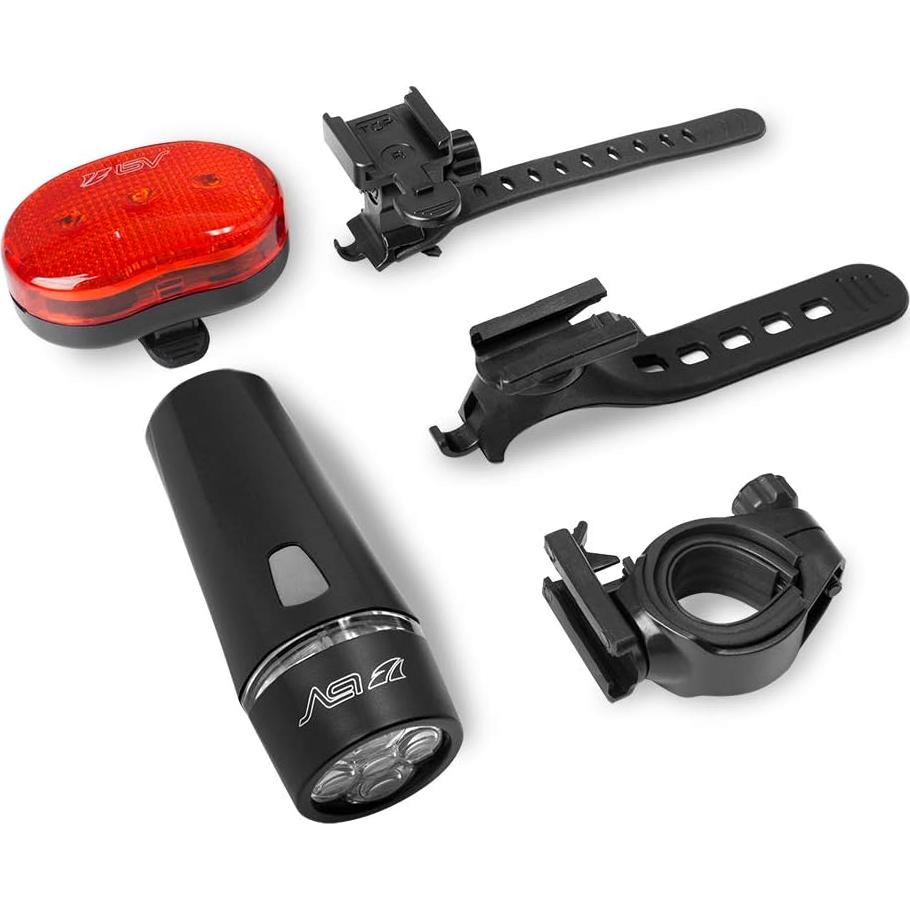 Luces para Bicicleta BV-BL-001, Faro 5 LED y Luz 3 LED
