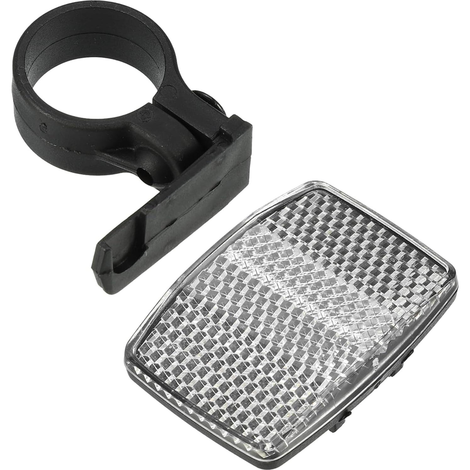 Reflectores de Bicicleta X AUTOHAUX 5.4x4cm Plástico Blanco