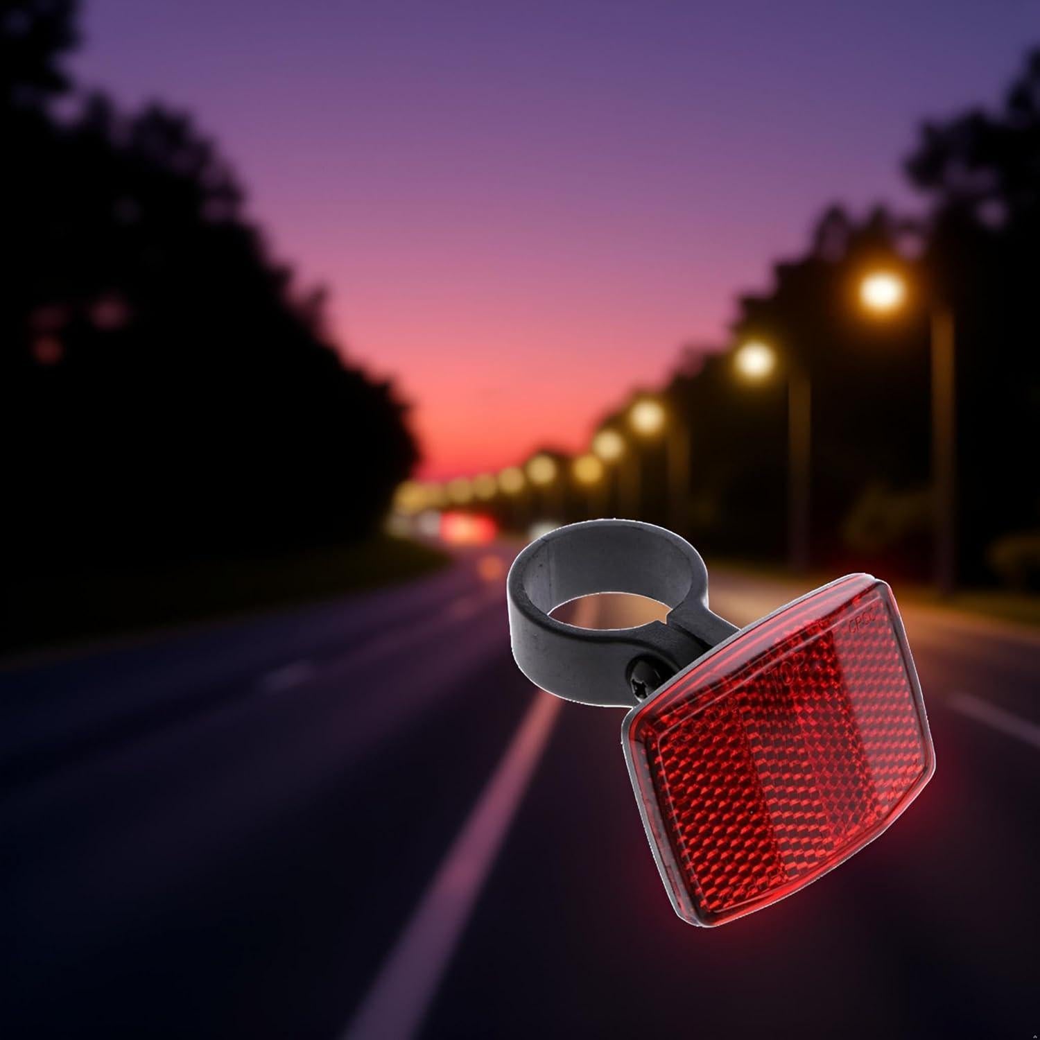 Reflector de Seguridad Trasero Jowxsx para Bicicleta