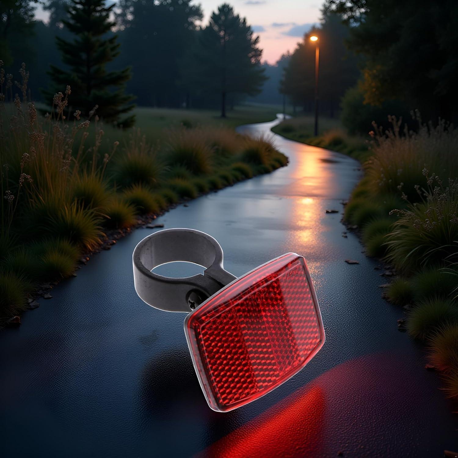 Reflector de Seguridad Trasero Jowxsx para Bicicleta