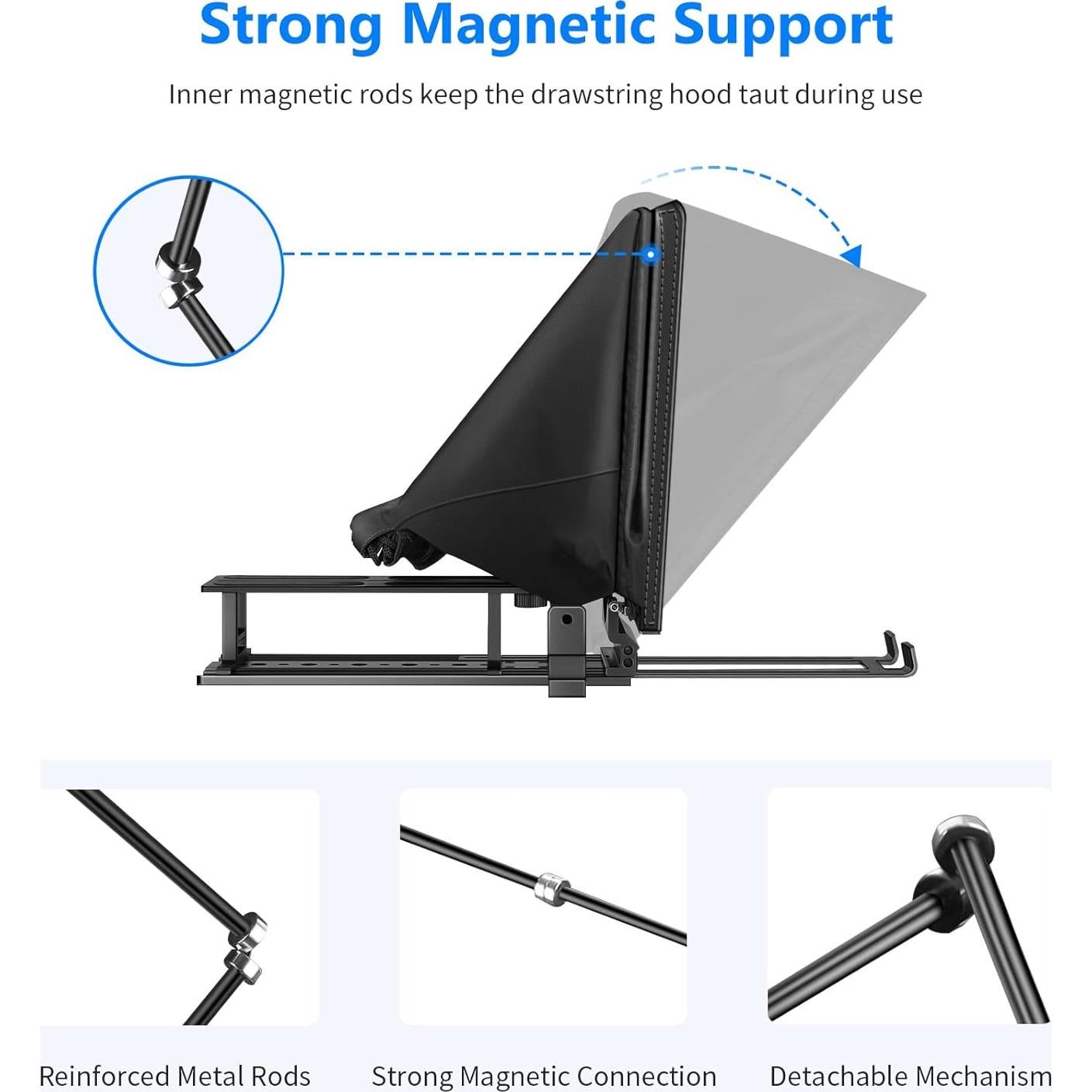 Teleprompter NEEWER X14 con control remoto y APP
