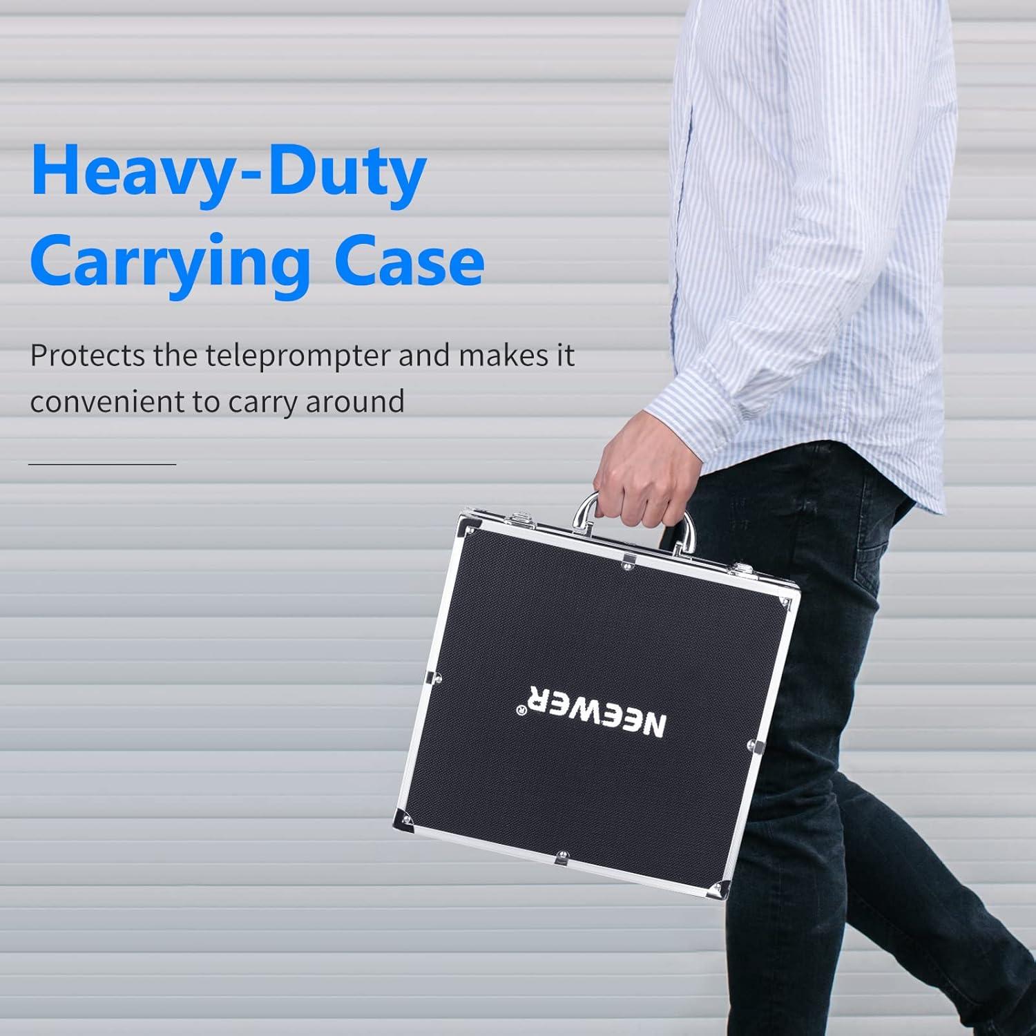 Teleprompter NEEWER X14 con control remoto y APP