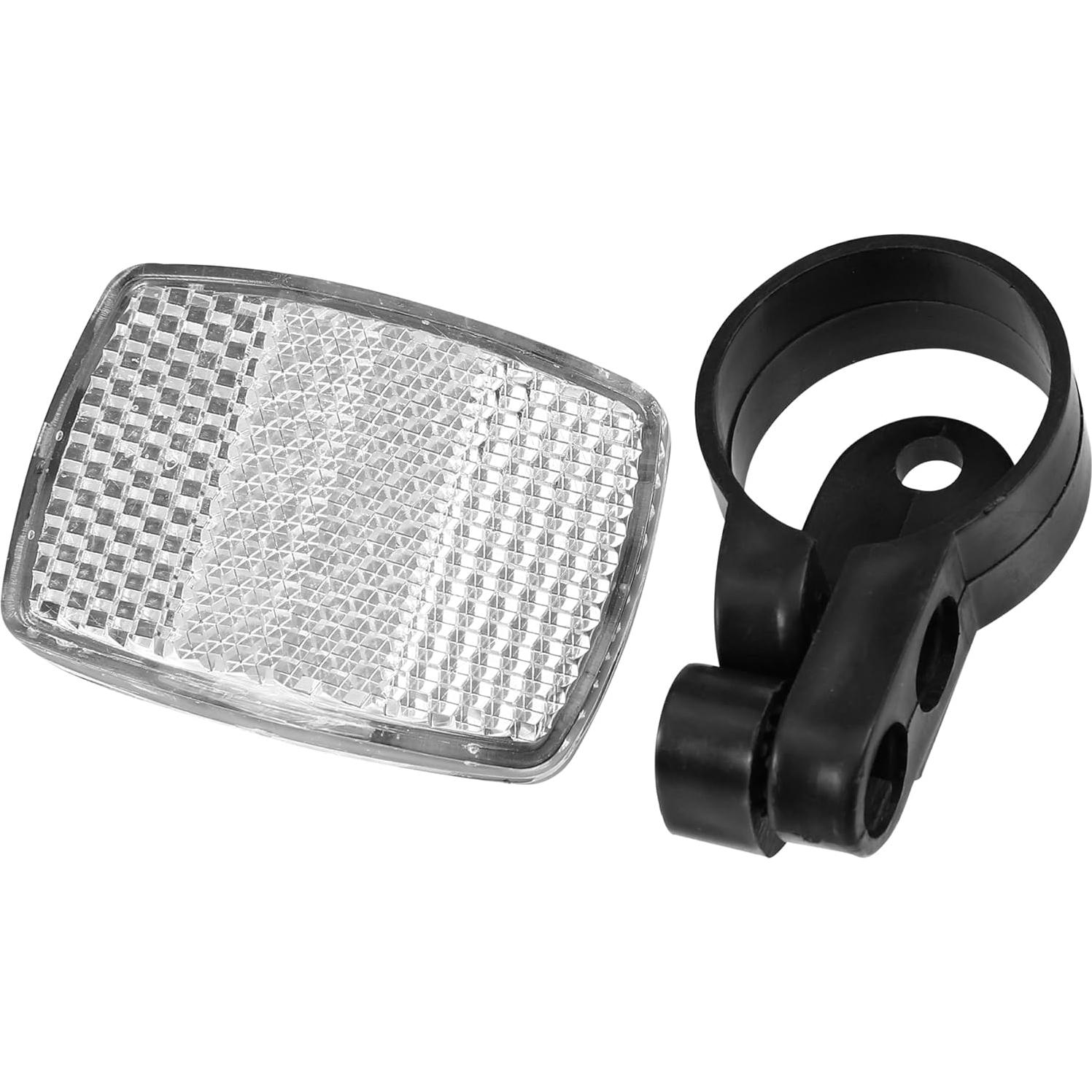 Kit de Reflectores de Seguridad para Bicicleta X AUTOHAUX Rojo y Blanco