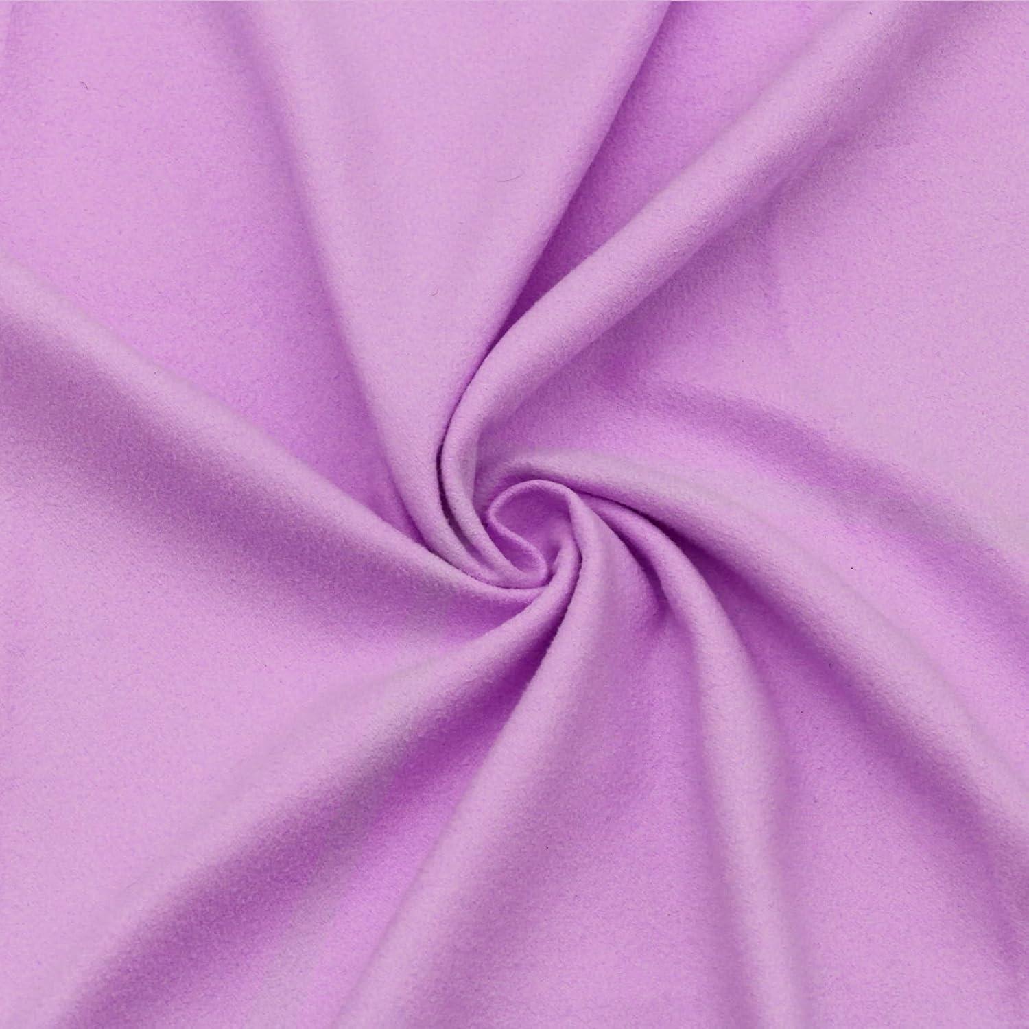 Toalla de Yoga Antideslizante Eunzel 185x67cm Microfibra Púrpura