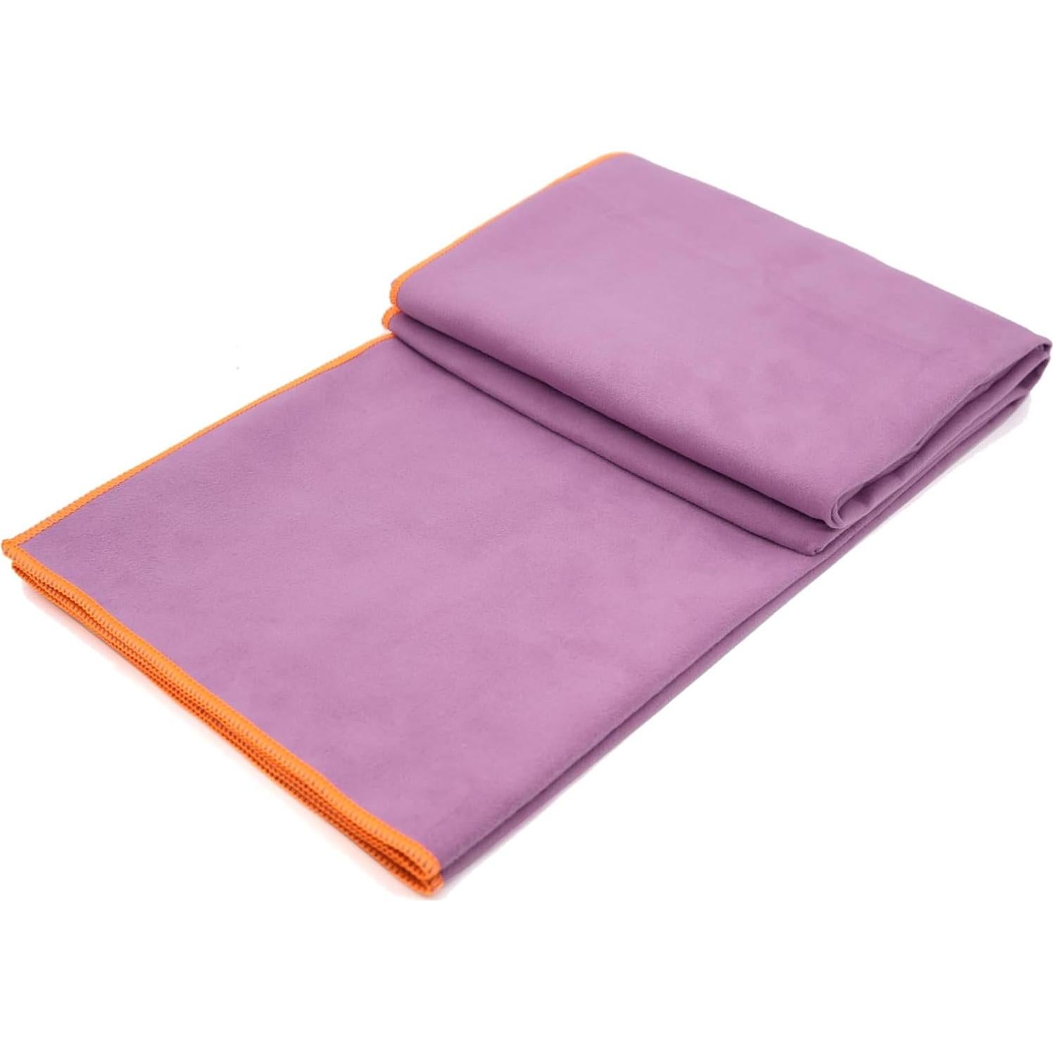 Toalla de Yoga Antideslizante Eunzel Microfibra 185x67cm 2 Piezas
