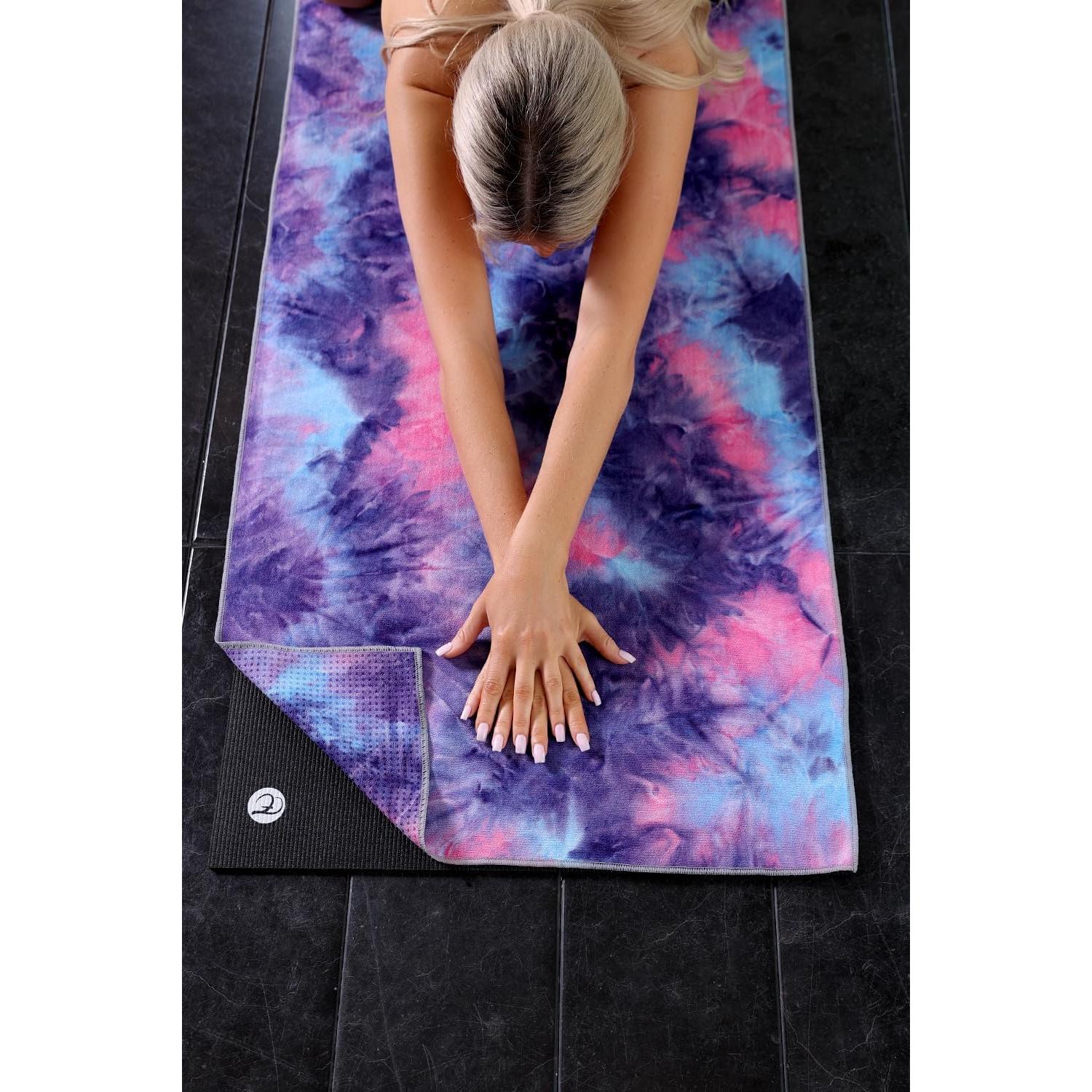 Toalla de Yoga Eunzel 100% Microfibra Antideslizante 61x183cm