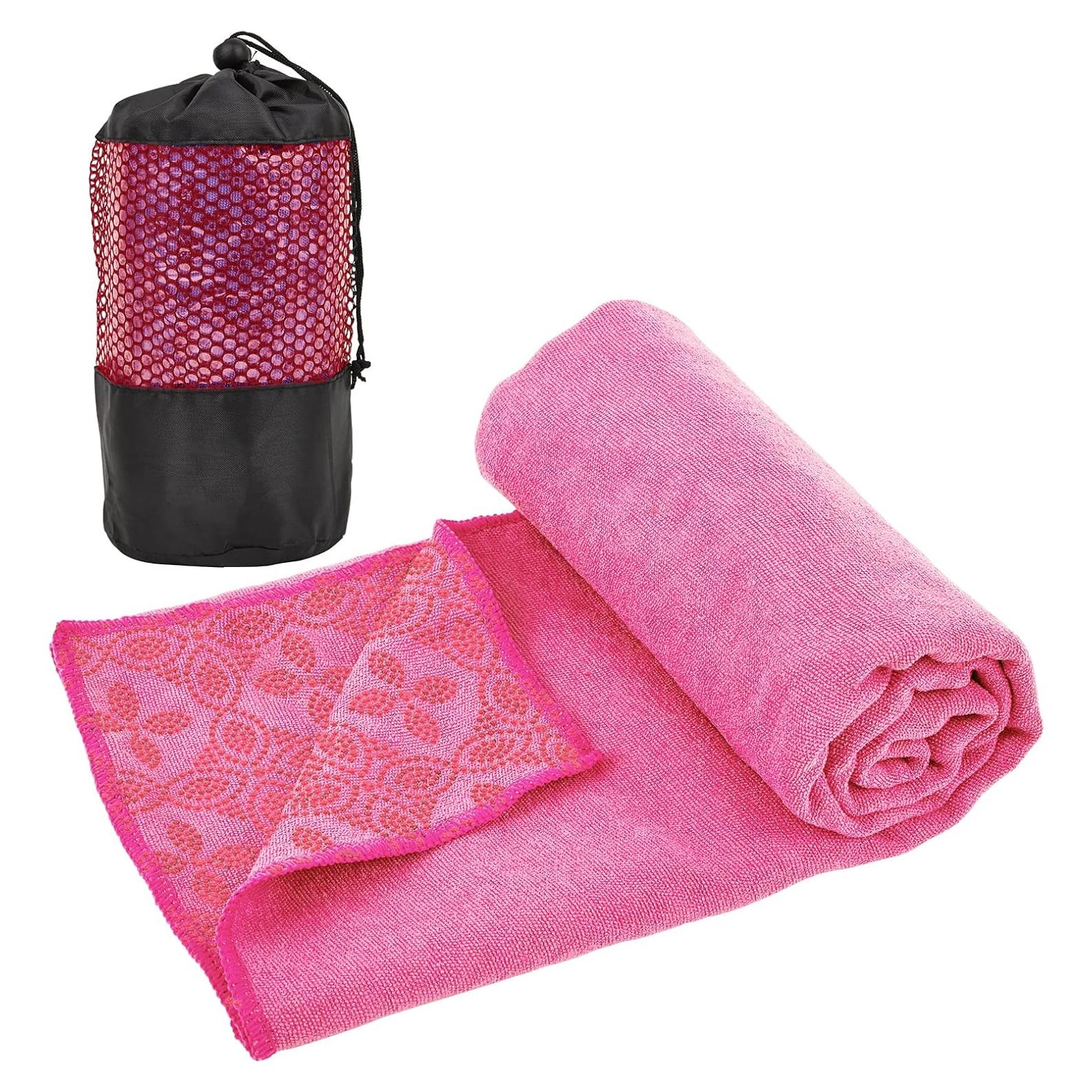 Toalla de Yoga Yuilgdo Antideslizante Microfibra 183x61cm