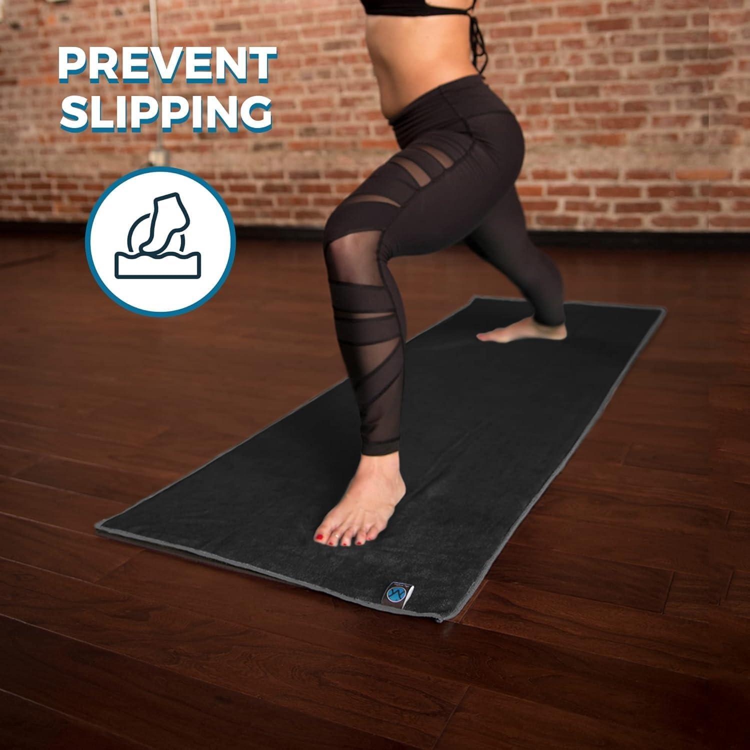 Toalla de Yoga Antideslizante Youphoria Microfibra 61x183 cm